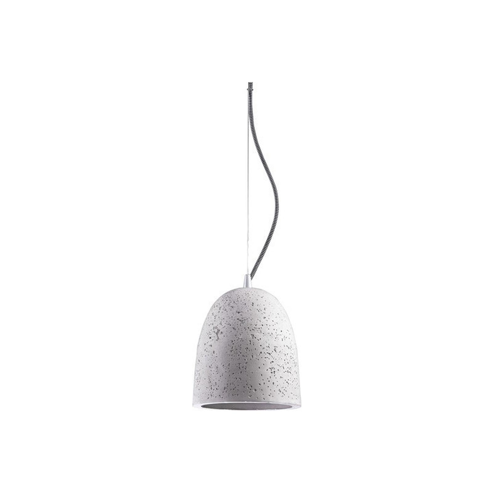 Suspensie Gypsum 6856, 1 x E27, gri, clasica