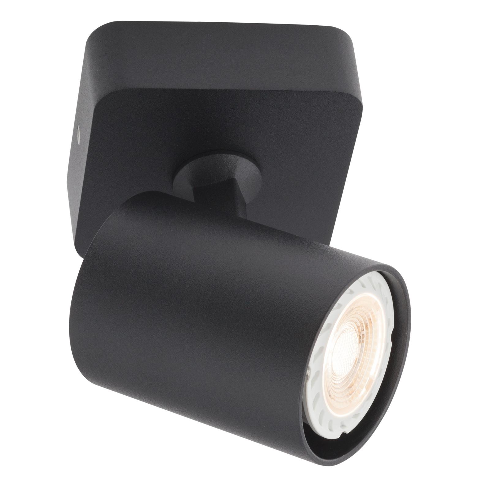 Aplica Cameo  1 x GU10, neagra, moderna, 04-468