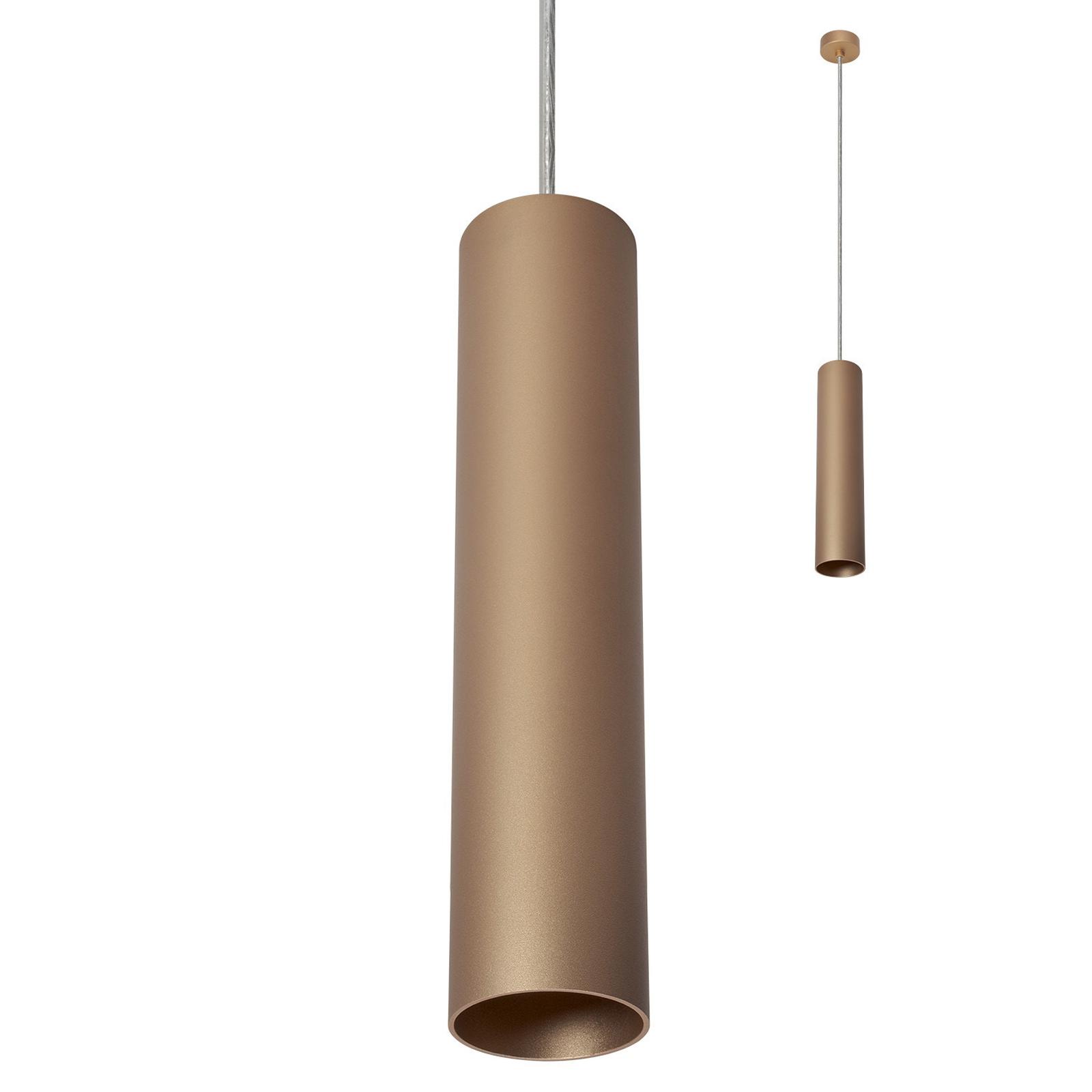 Suspensie Axis 01-2154, 1 x GU10, cupru mat, modern