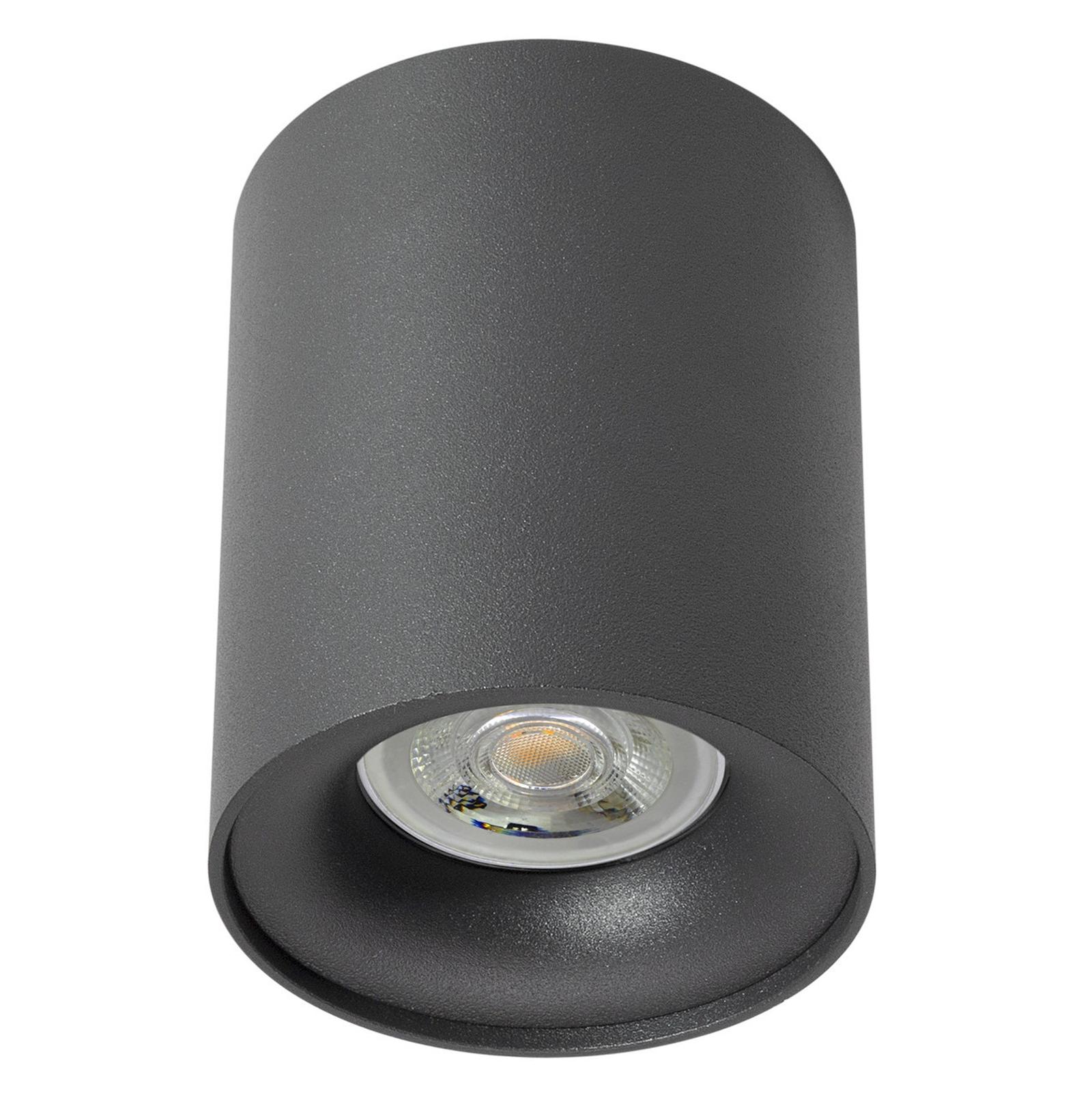Spot aparent Koa 01-2165, 1 x GU10, negru mat