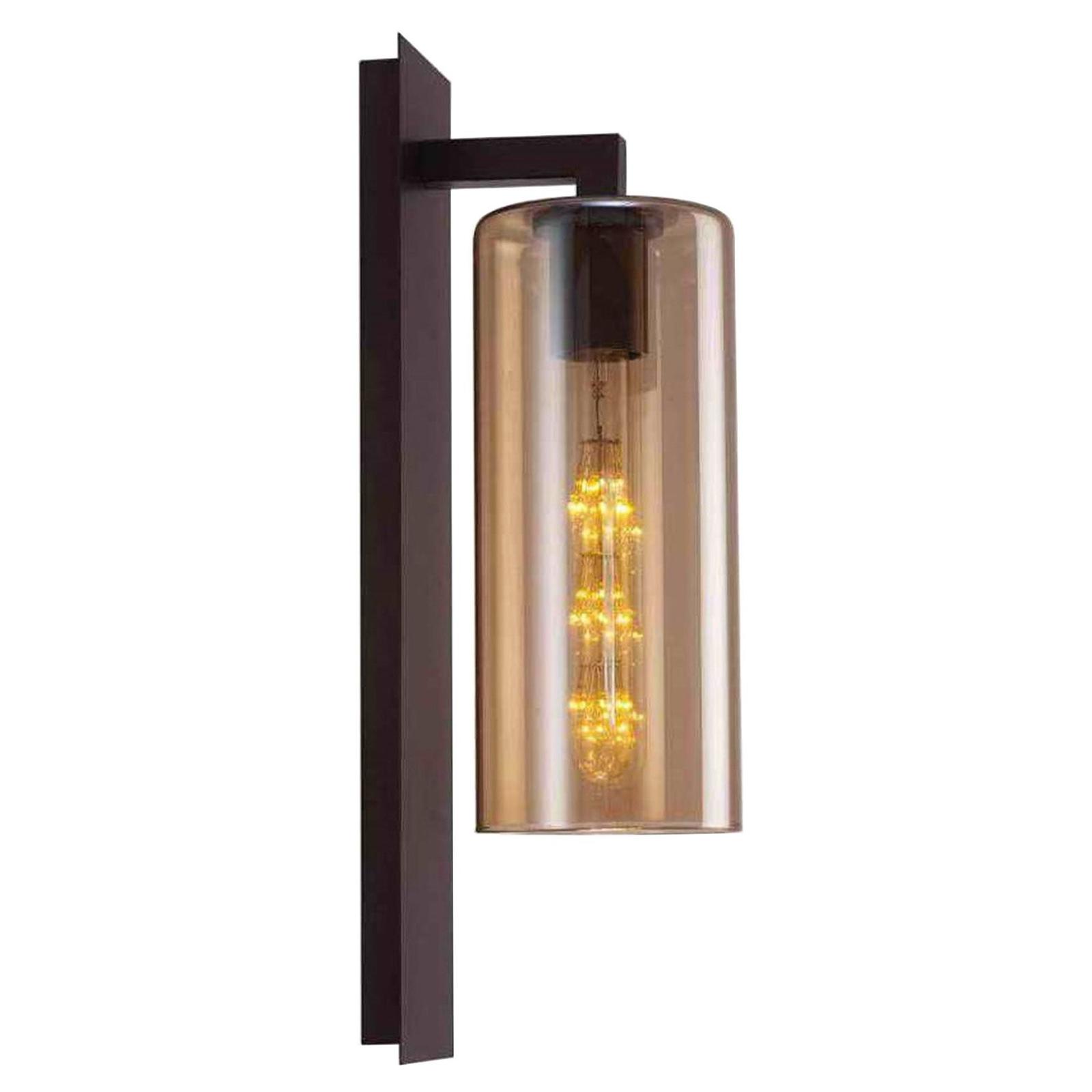 Aplica exterior Jarvis KL133008, orientare in jos, 1 x E27, cafeniu, clasic