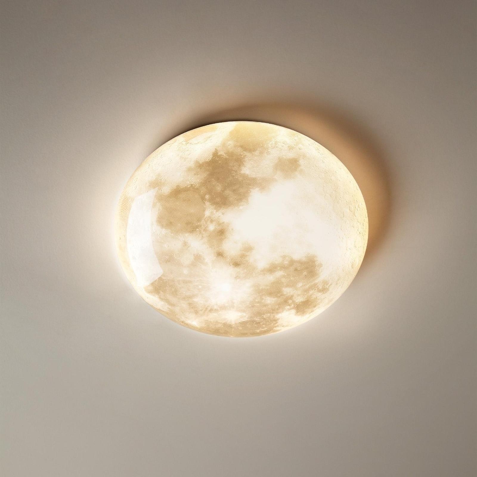 Plafoniera LED inteligenta Luna 04-531, 24W, 850lm, lumina calda / rece / RBG, telecomanda, dimabila, control Tuya, alba