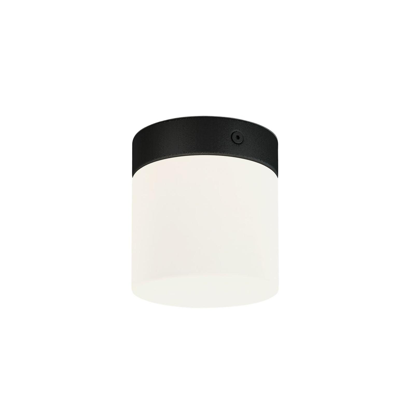 Plafoniera baie Cayo 8055, 1 x G9, negru, modern