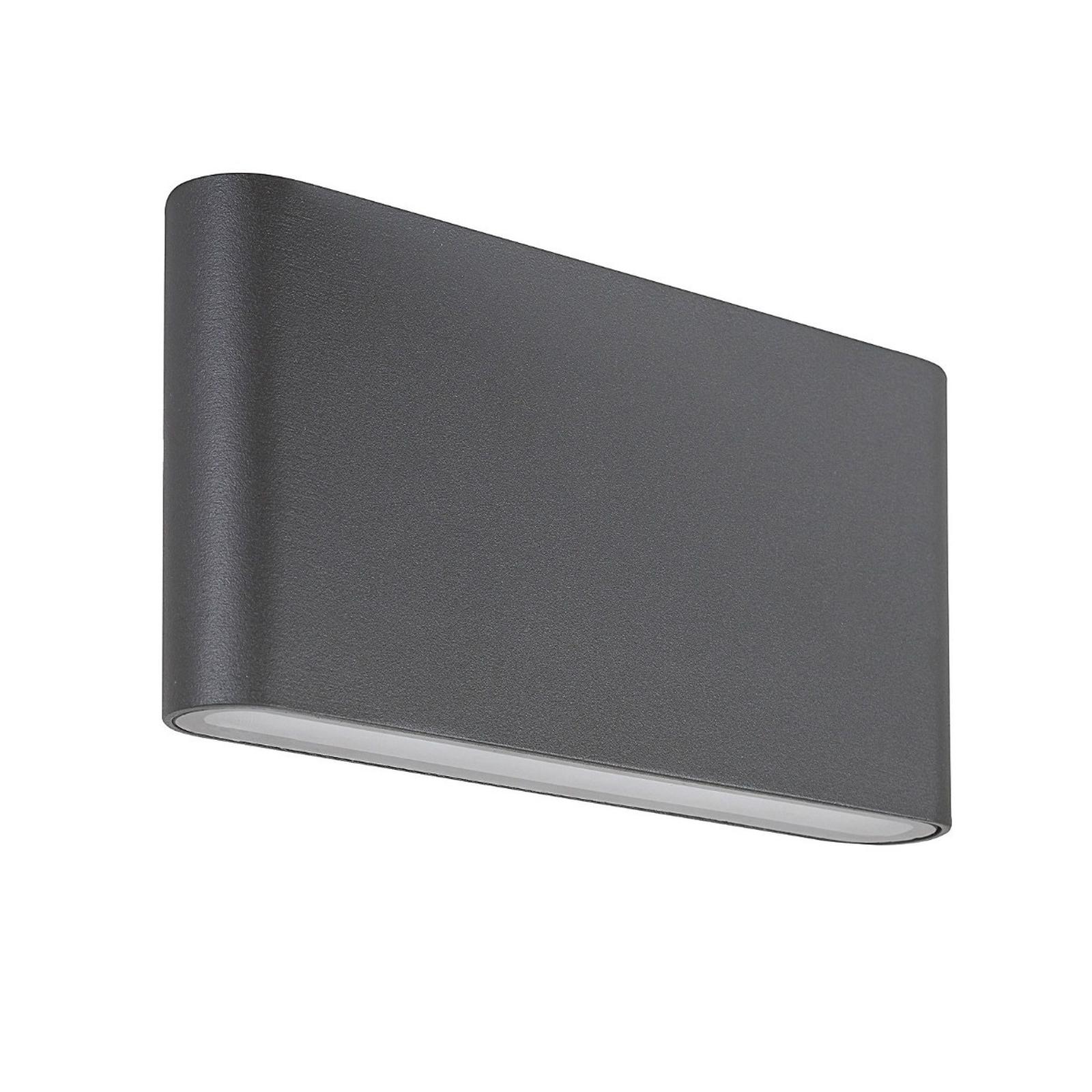 Aplica exterior LED Nesna 7952, orientare in sus / in jos, 2 x 6W, 528lm, lumina calda, antracit, moderna