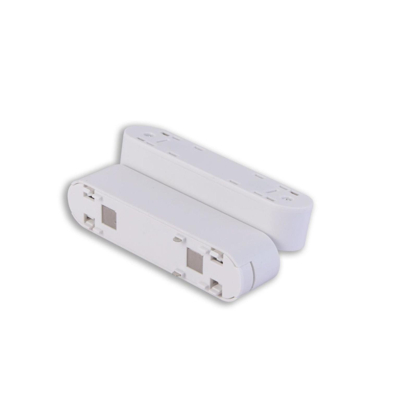 Adaptor reglabil S Klausen Track Light KL182007, pentru sina magnetica, 48 V DC, IP20, alb