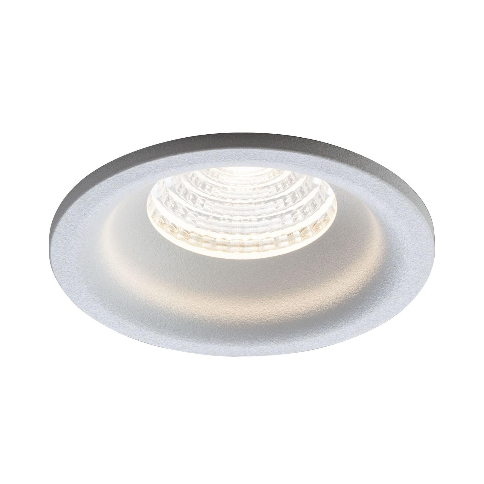 Spot LED incastrat MT 143 70385, 9W, lumina calda, alb mat