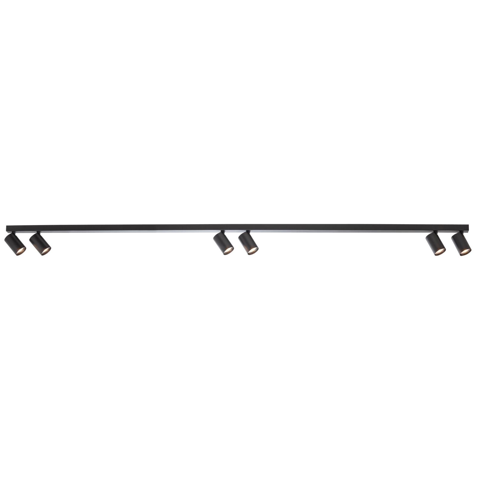Plafoniera Modi negru mat, modern