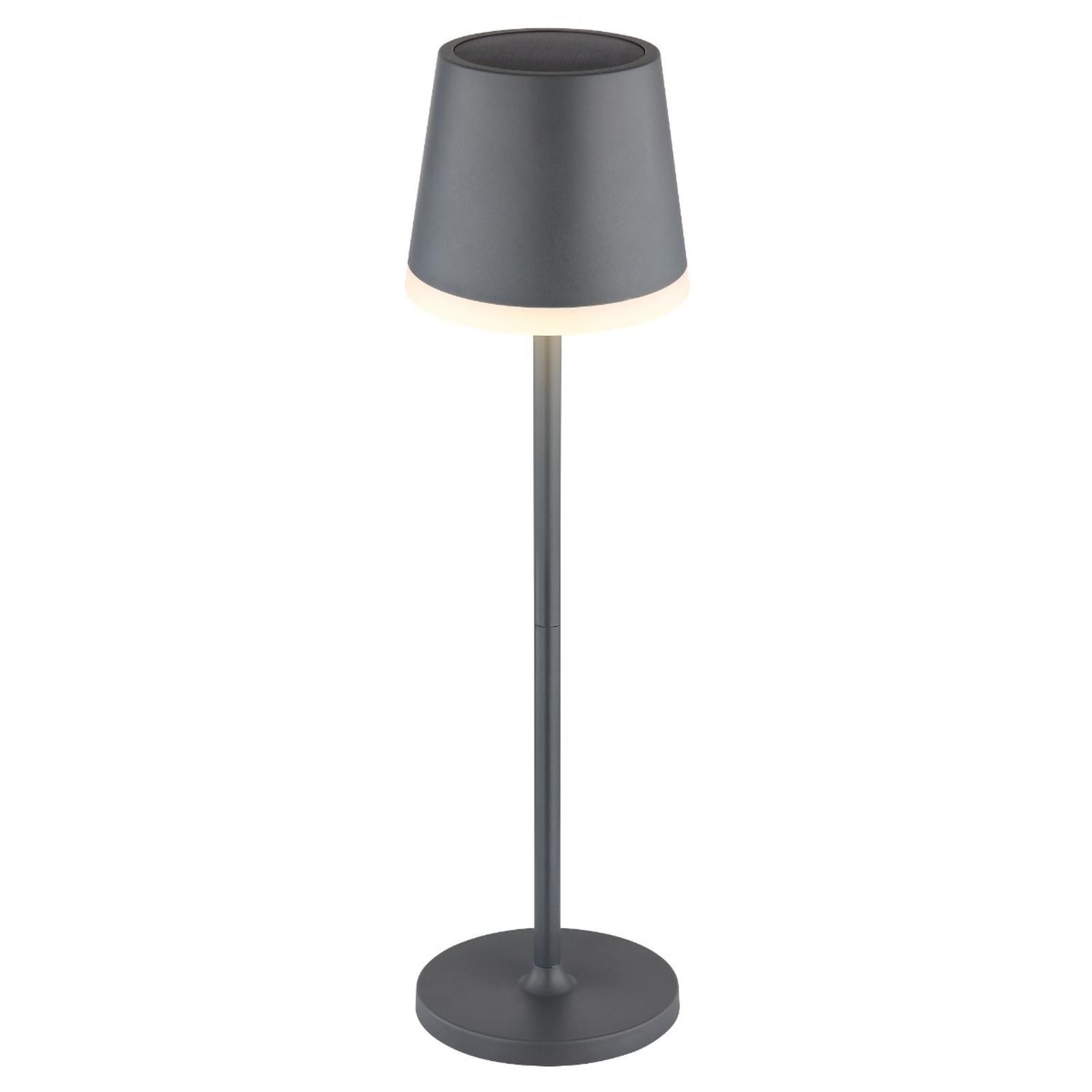 Veioza LED Solar 366374A, 0.06 W, lumina calda, antracit, modern