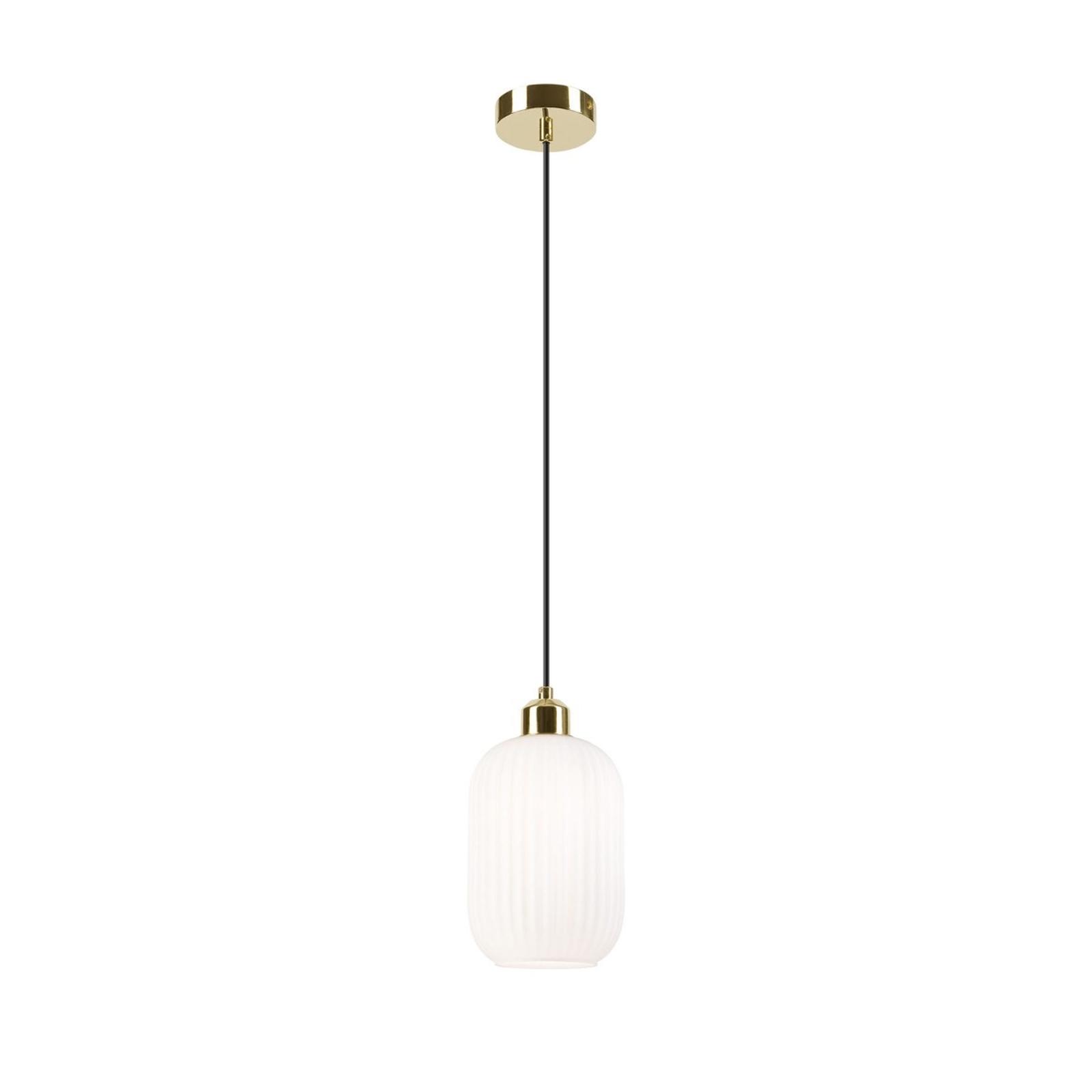 Suspensie Harma 53424 1 x E27, alb + auriu, modern