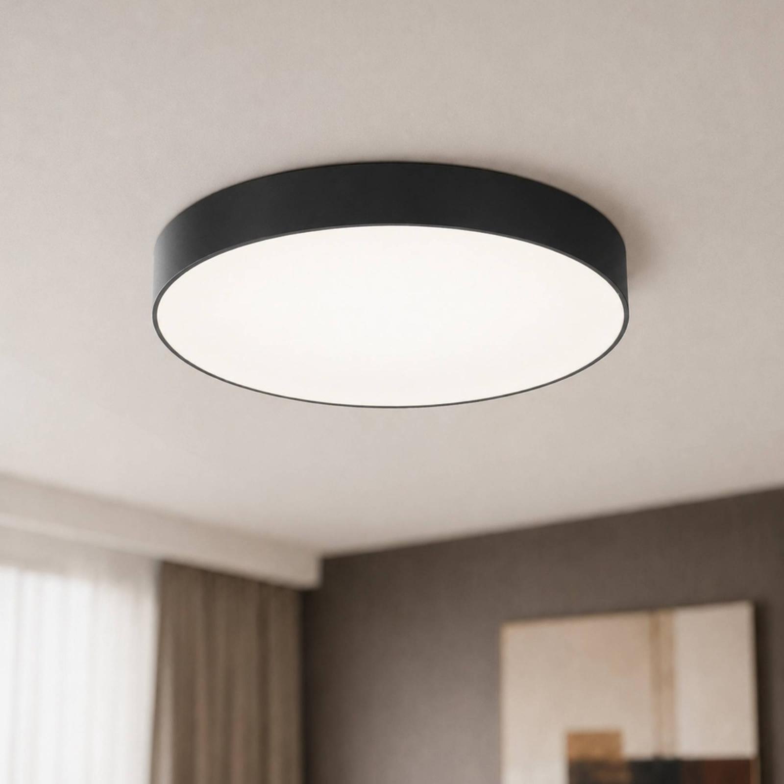 Plafoniera LED Numis 05-1059, 48 W, 3705 lm, lumina calda / neutra / rece, alb + negru, modern Plafoniera LED Numis 05-1059, 48 W, 3705 lm, lumina calda / neutra / rece, alb + negru, modern