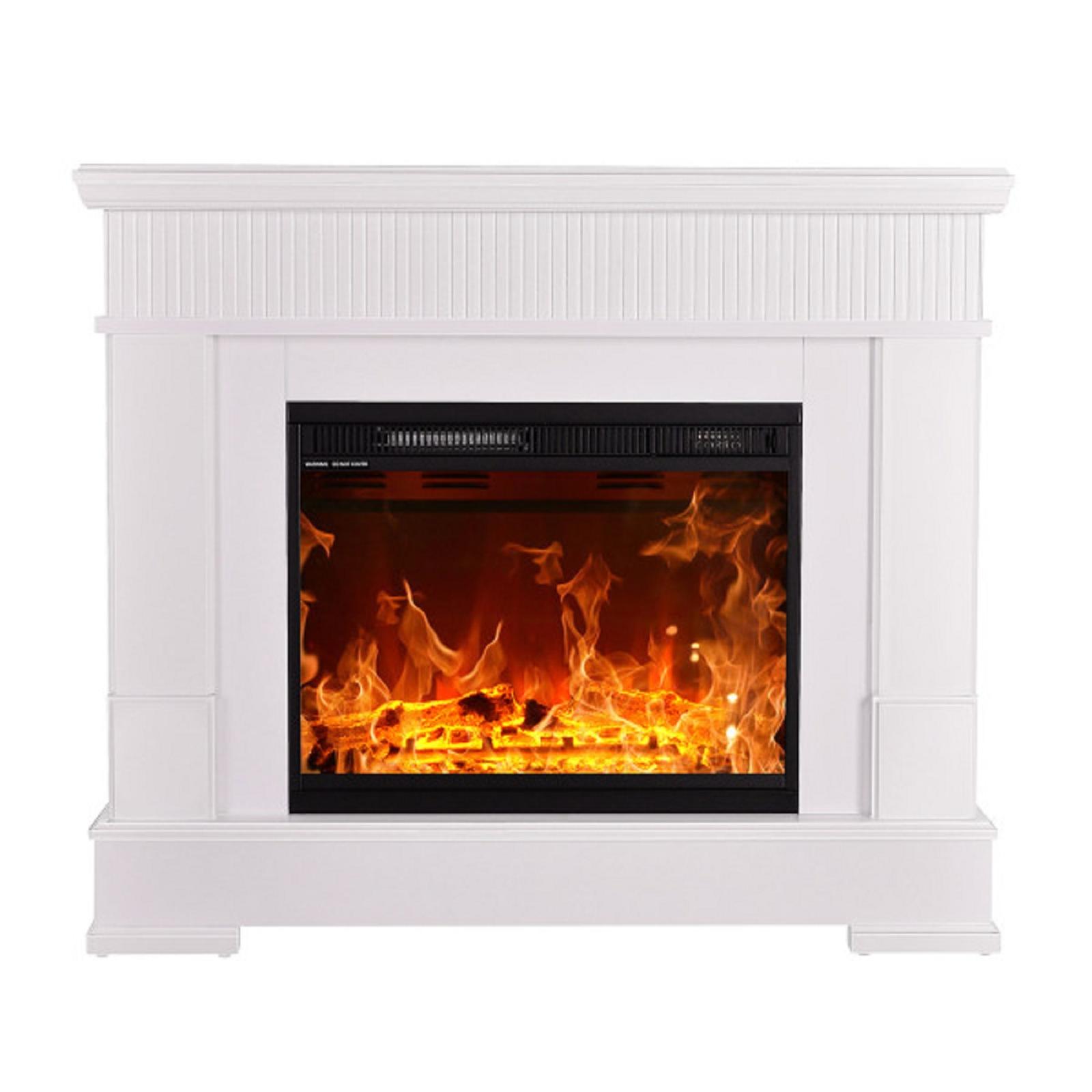 Semineu electric decorativ, independent, Art Flame, Ideal + Lorance, alb, din MDF, 1.5 kW, 1035 x 885 x 280 mm Semineu electric decorativ, independent, Art Flame, Ideal + Lorance, alb, din MDF, 1.5 kW, 1035 x 885 x 280 mm