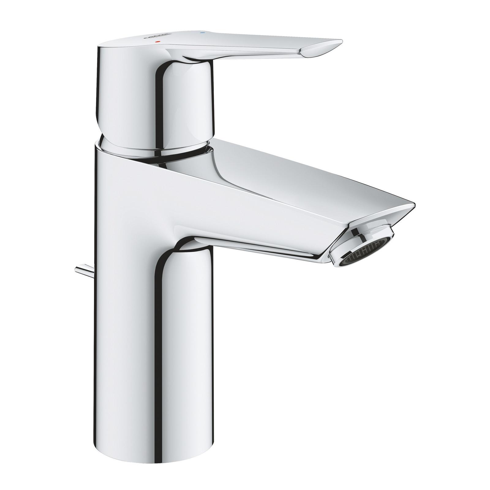 Baterie baie pentru lavoar, Grohe Start 32559, montaj stativ, monocomanda, finisaj cromat