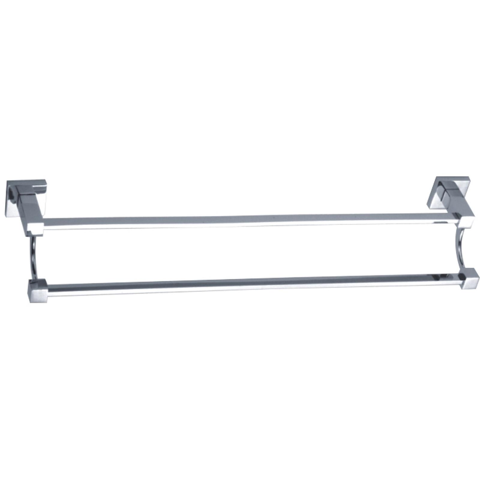 Suport prosop baie Kadda Troll 66348, tip bara, cu doua brate, 60 cm