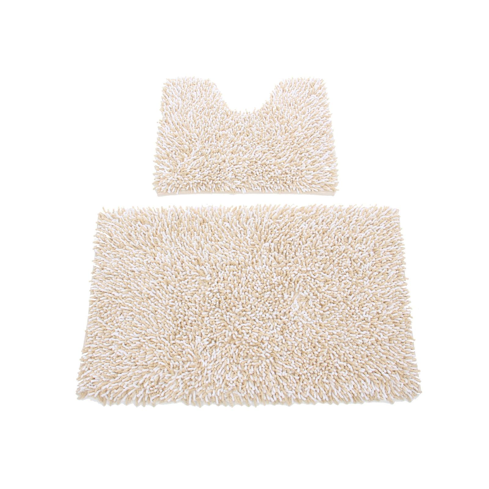 Set covorase baie antiderapante, Dream, bej, set 2 bucati