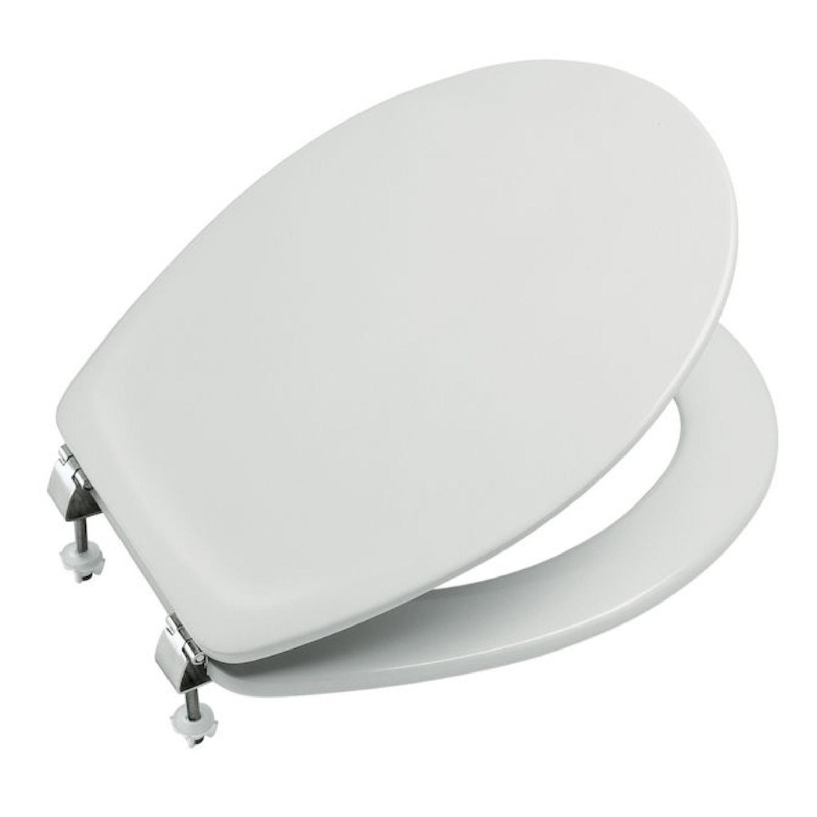 Capac WC din duroplast Roca Victoria A801396005, alb, inchidere lenta