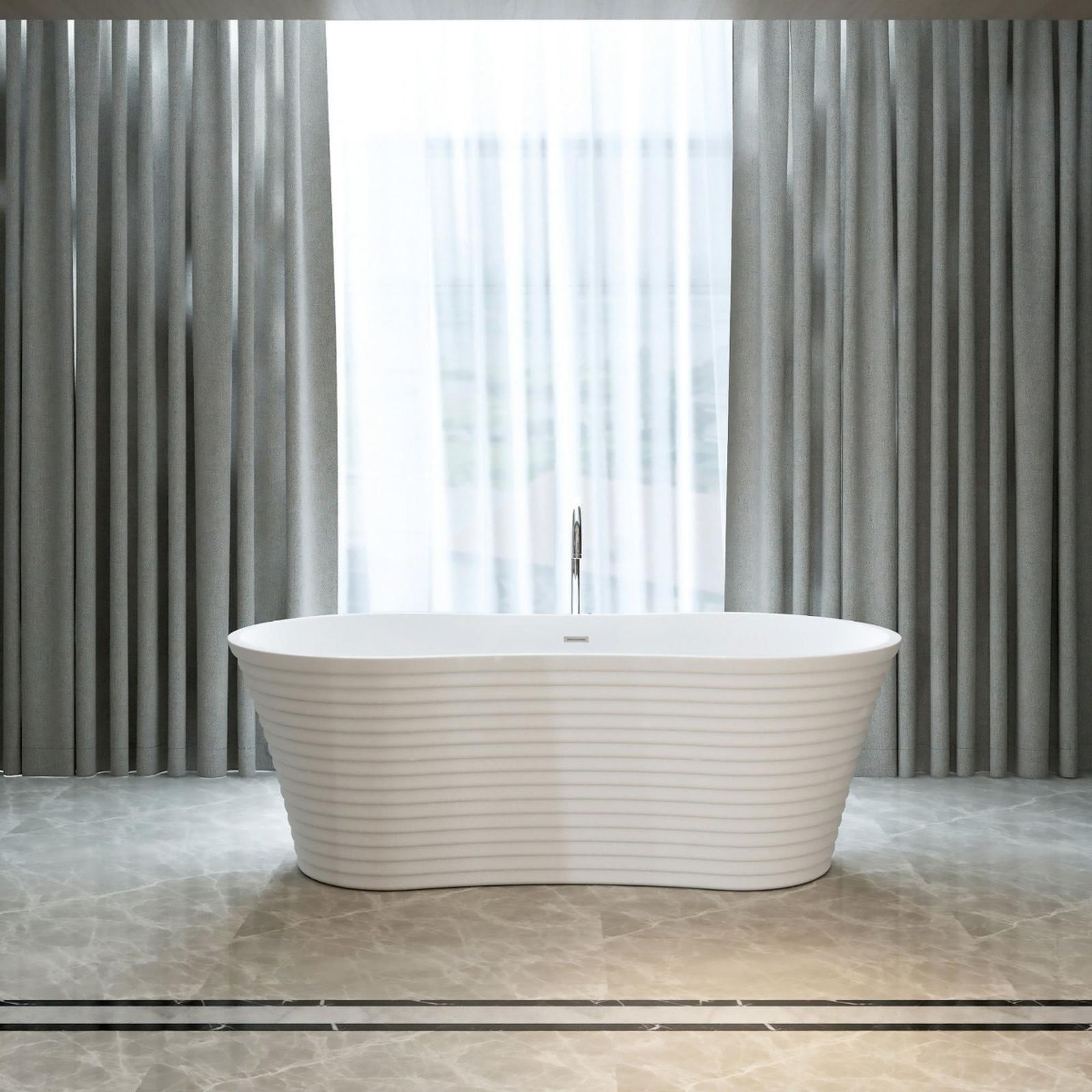 Cada West Ranya freestanding, ovala, , acril, 170 x 84 cm, alb Cada West Ranya freestanding, ovala, , acril, 170 x 84 cm, alb