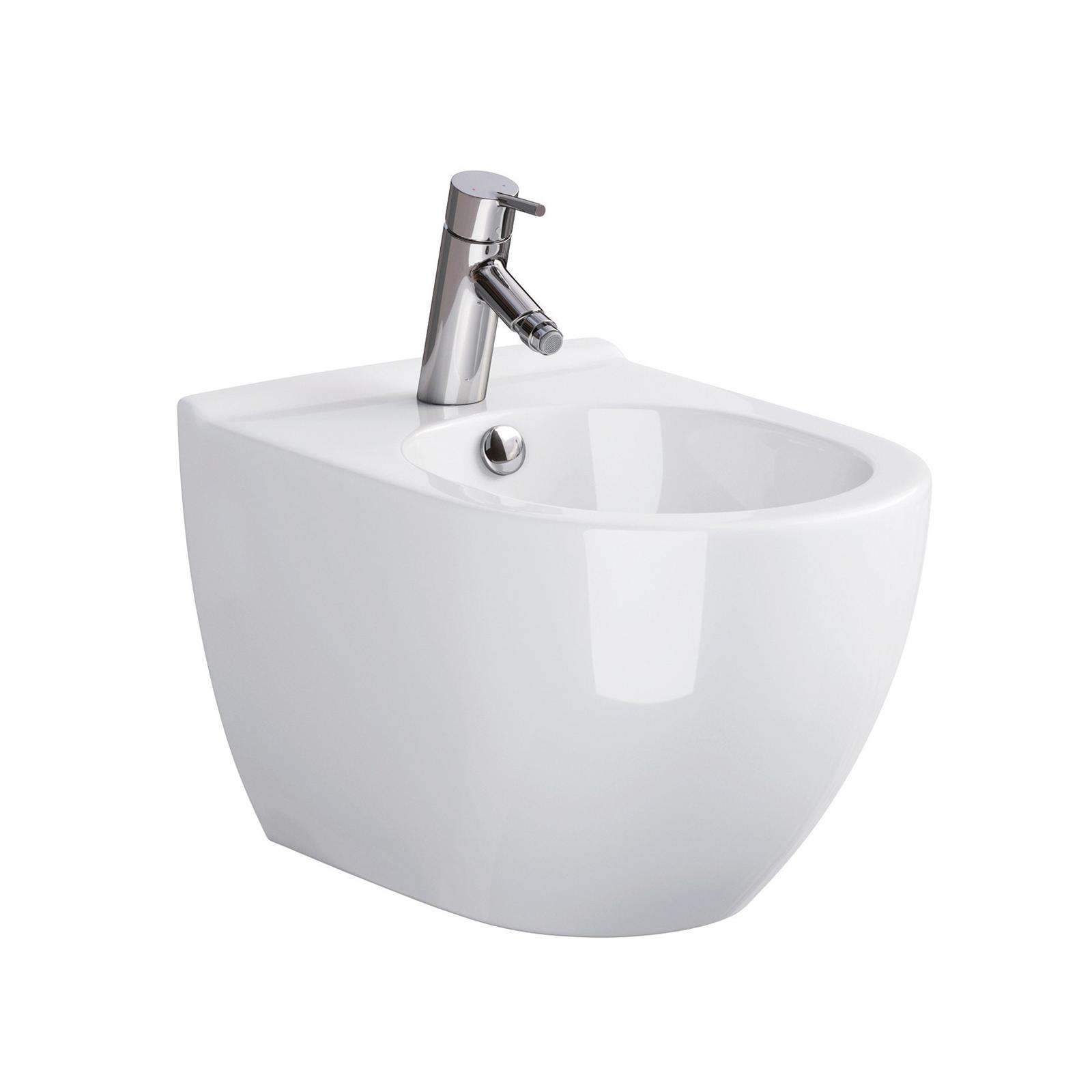 Bideu suspendat Cersanit Urban Harmony K580-006-BOX, alb, 35.5 x 50 x 32 cm