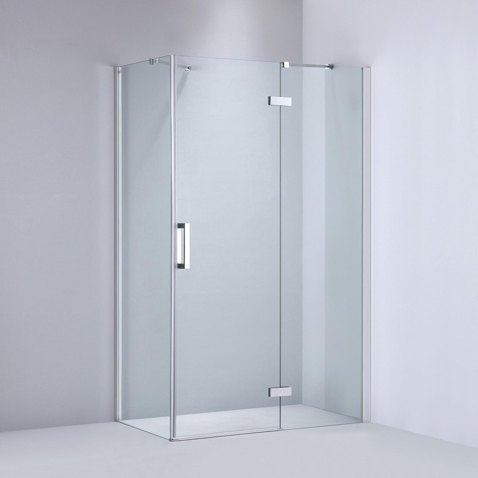 Cabina dus West SD12090 dreptunghiulara, profil cromat, 120 x 90 x 200 cm