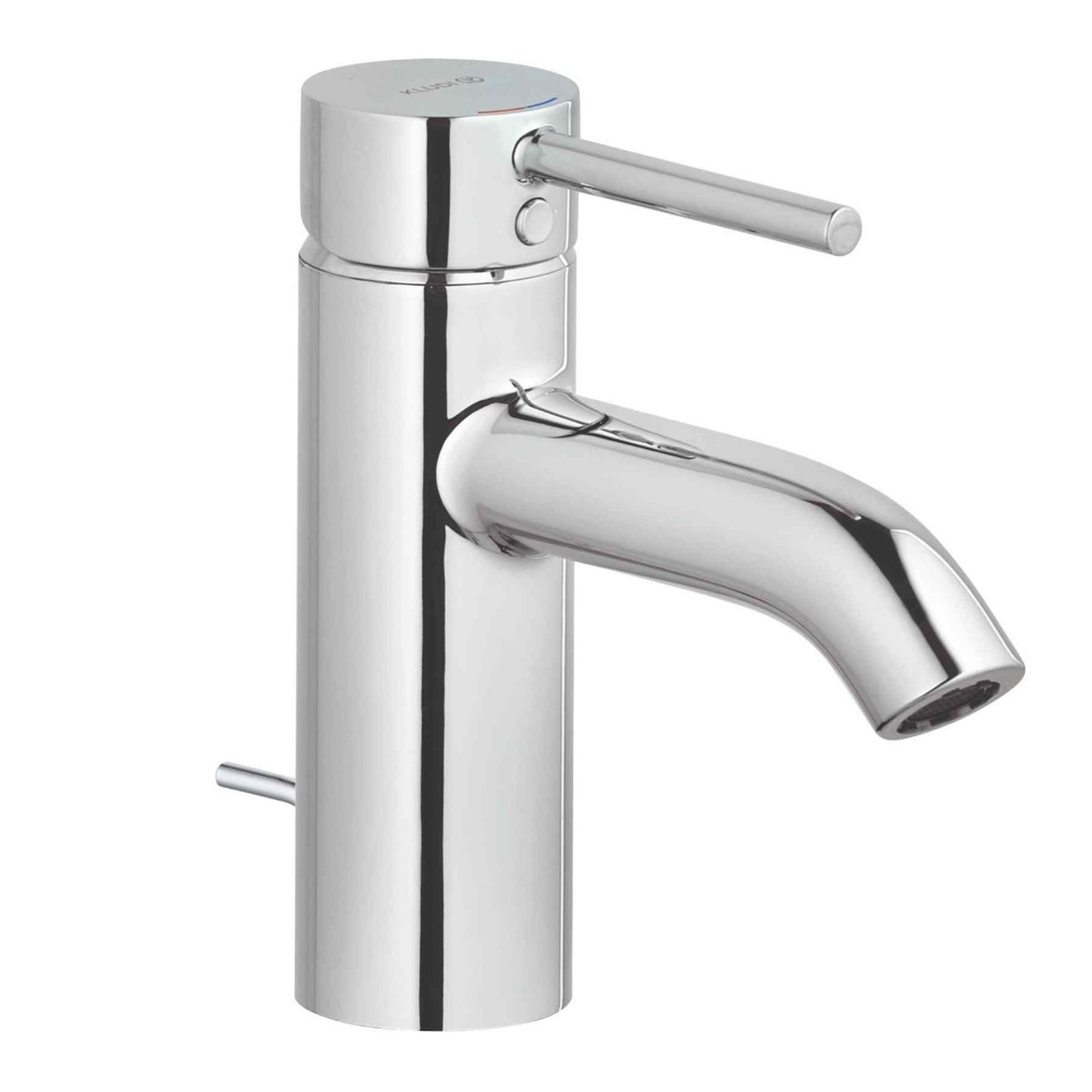 Baterie baie pentru lavoar, Kludi Bozz 382700576, montaj stativ, monocomanda, finisaj cromat, ventil inclus