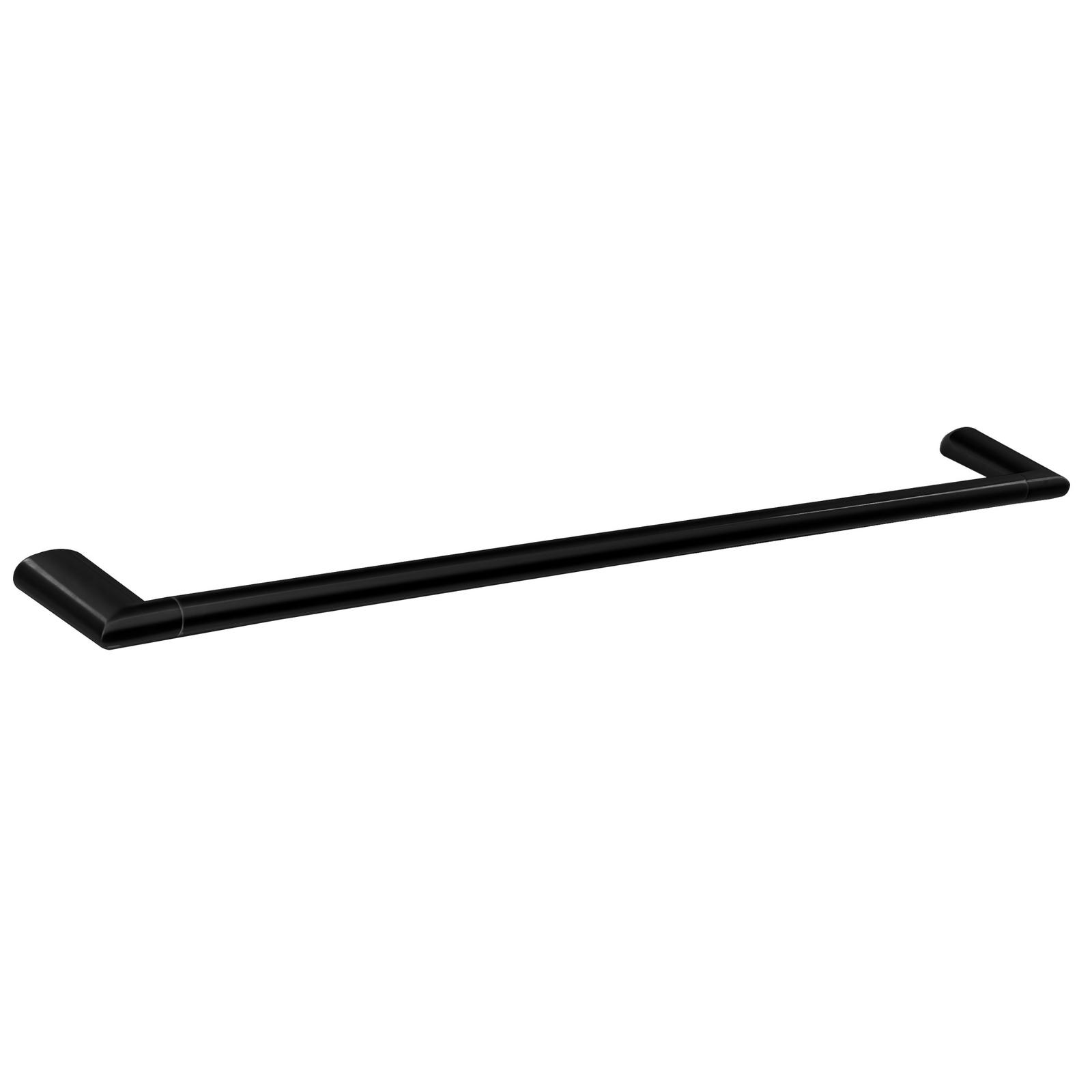 Suport prosop baie Iobagno Marylin AR1706BK tip bara, negru, 45 x 6.5 x 1.7 cm