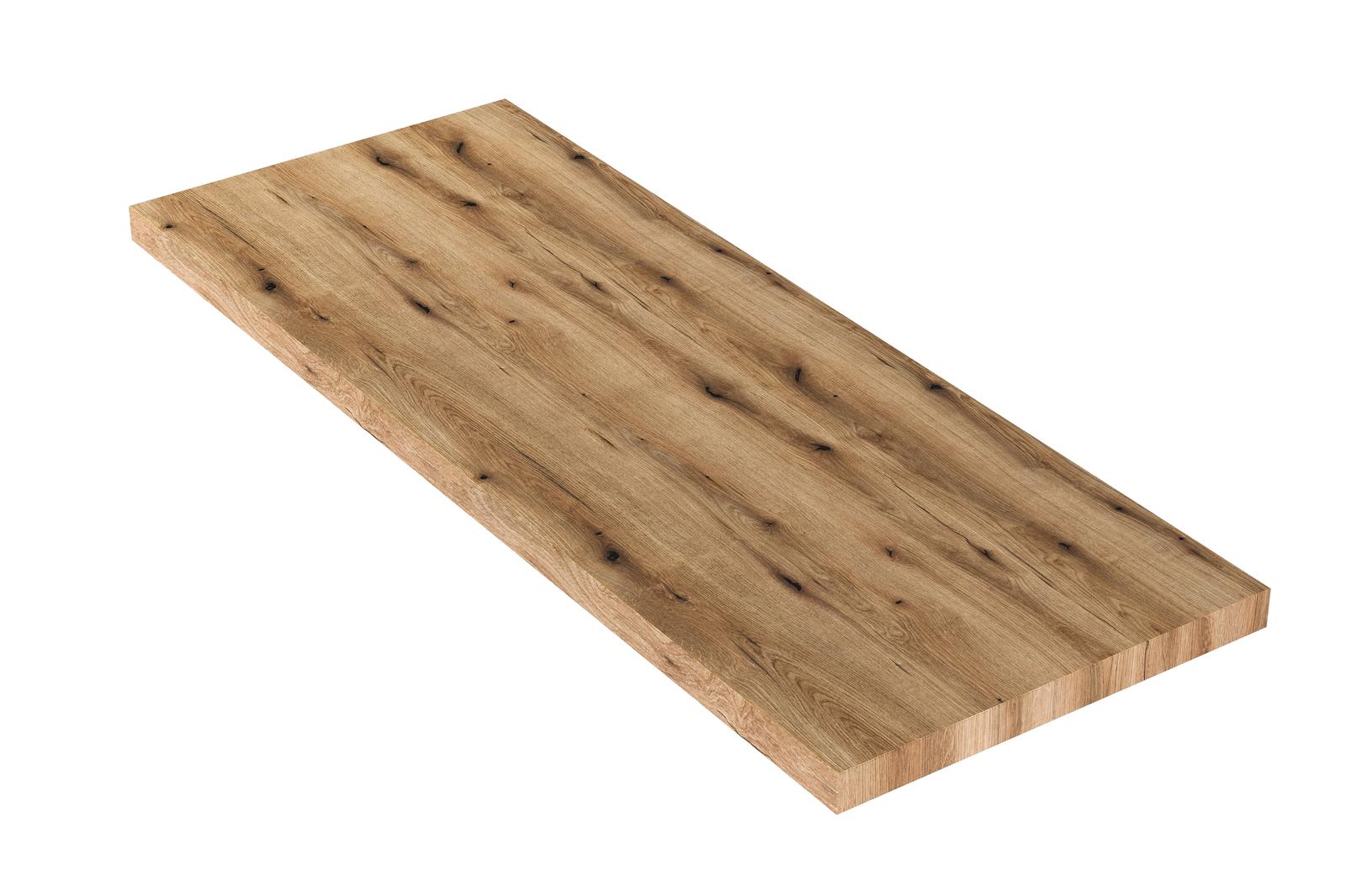 Blat lavoar baie, Savini Due Linea 2803/23, PAL, stejar, 120 x 46 cm

