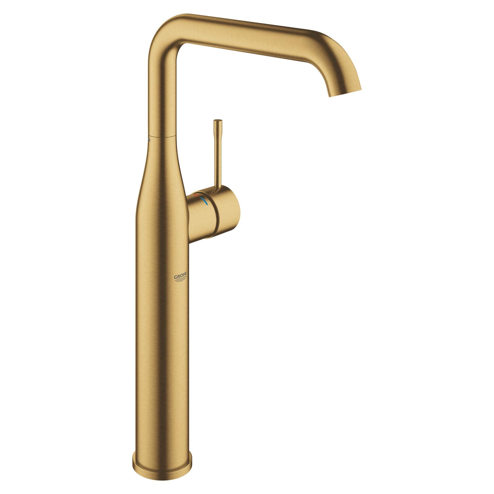 Baterie pentru lavoar Grohe Essence 32901GN1, 3/8'', marimea XL, monocomanda, pivotanta, auriu mat
