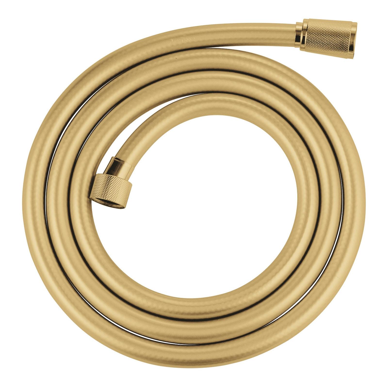 Furtun dus Grohe Silverflex 28388GL0, flexibil, 1.75 m, auriu