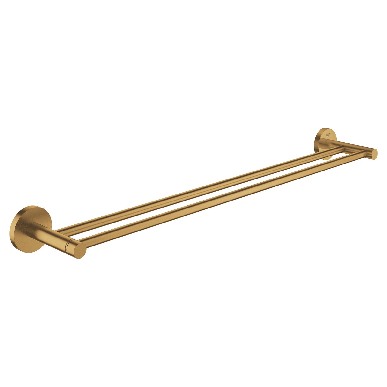 Suport prosop Grohe Essentials 40802GN1, tip bara, doua brate, 60 x 10.5 cm