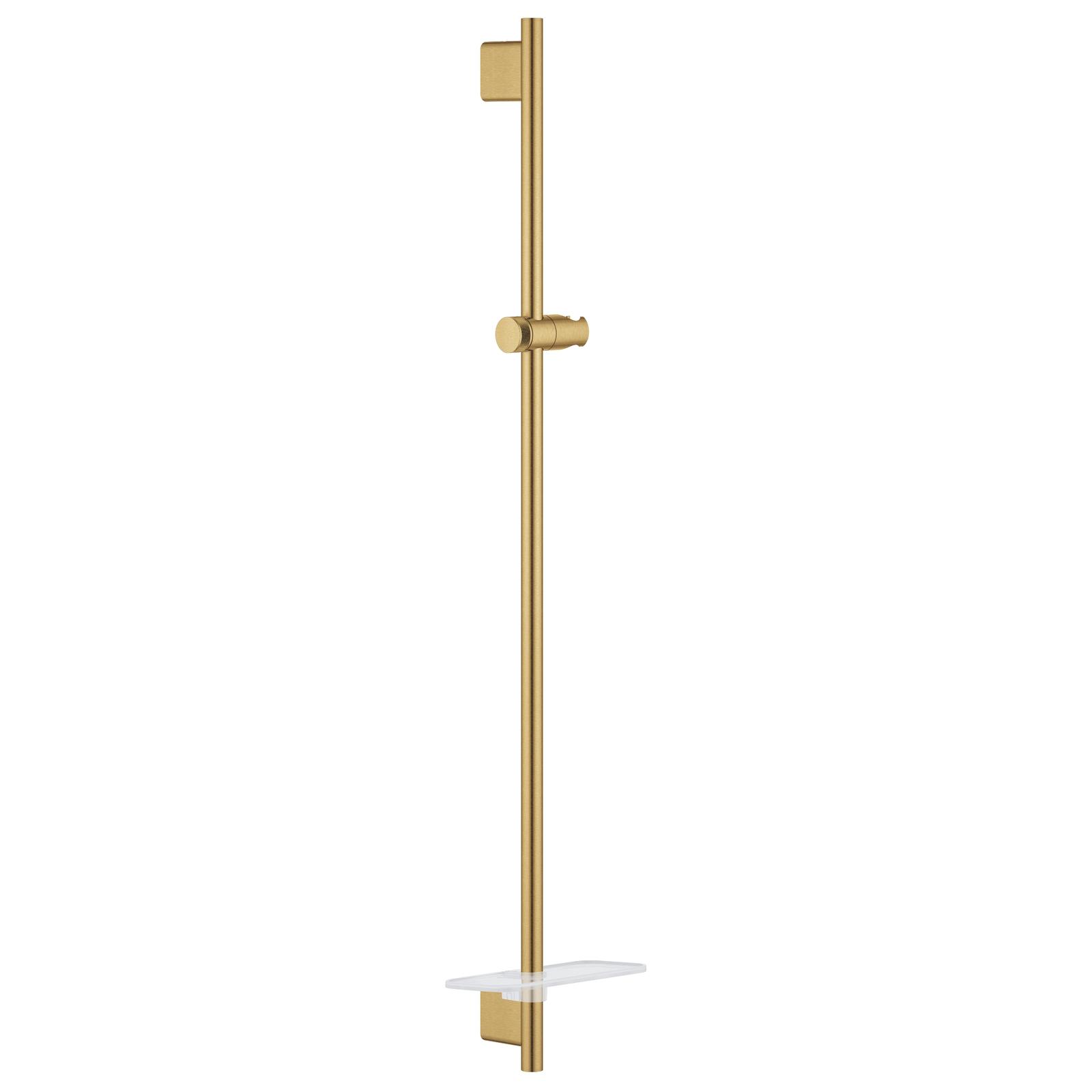 Bara suport dus Grohe Rainshower SmartActive 26603GN0, reglabil, alama sanitara, auriu, 90 cm, suport si etajera