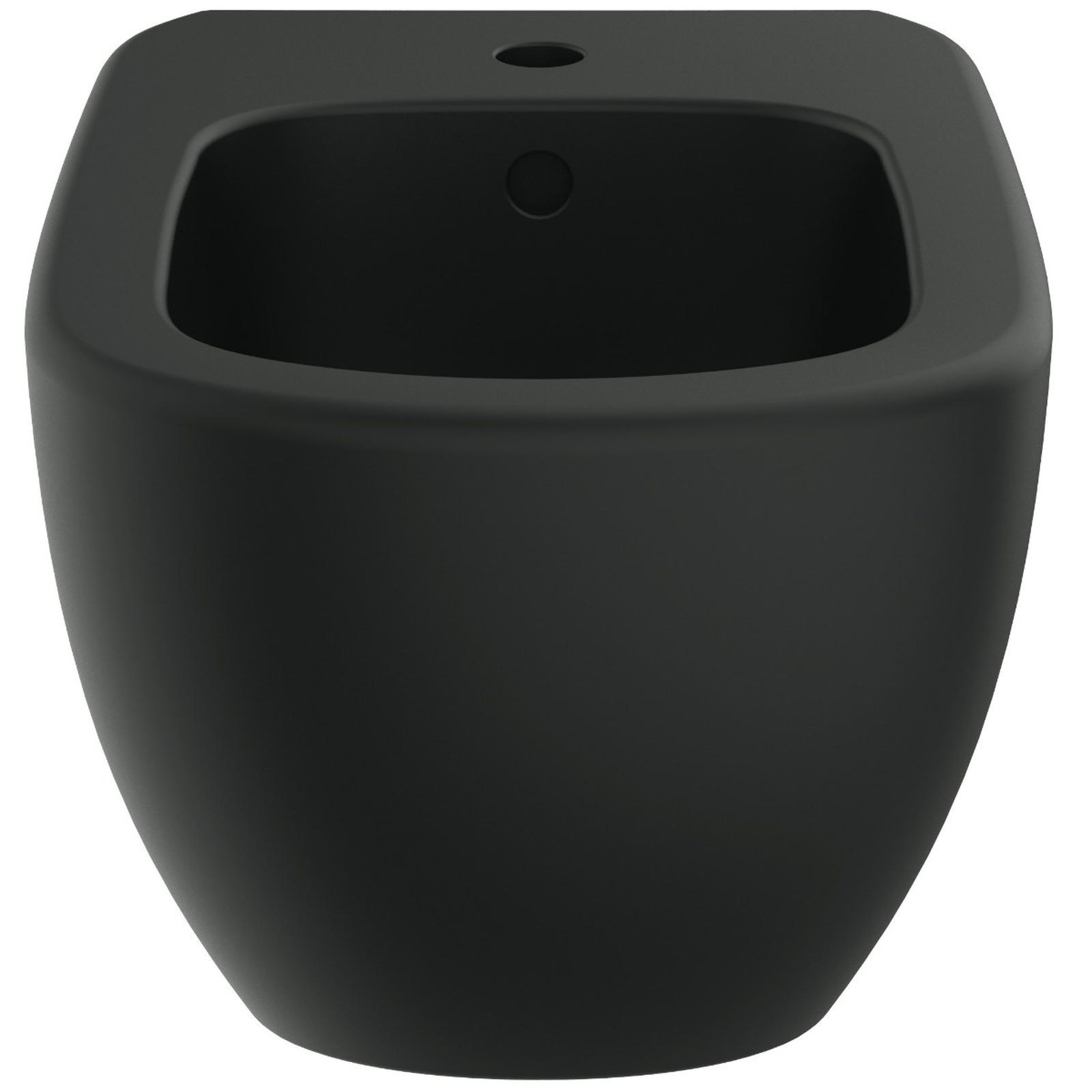 Bideu suspendat Ideal Standard Tesi T3552V3, negru, 36 x 53 x 30 cm