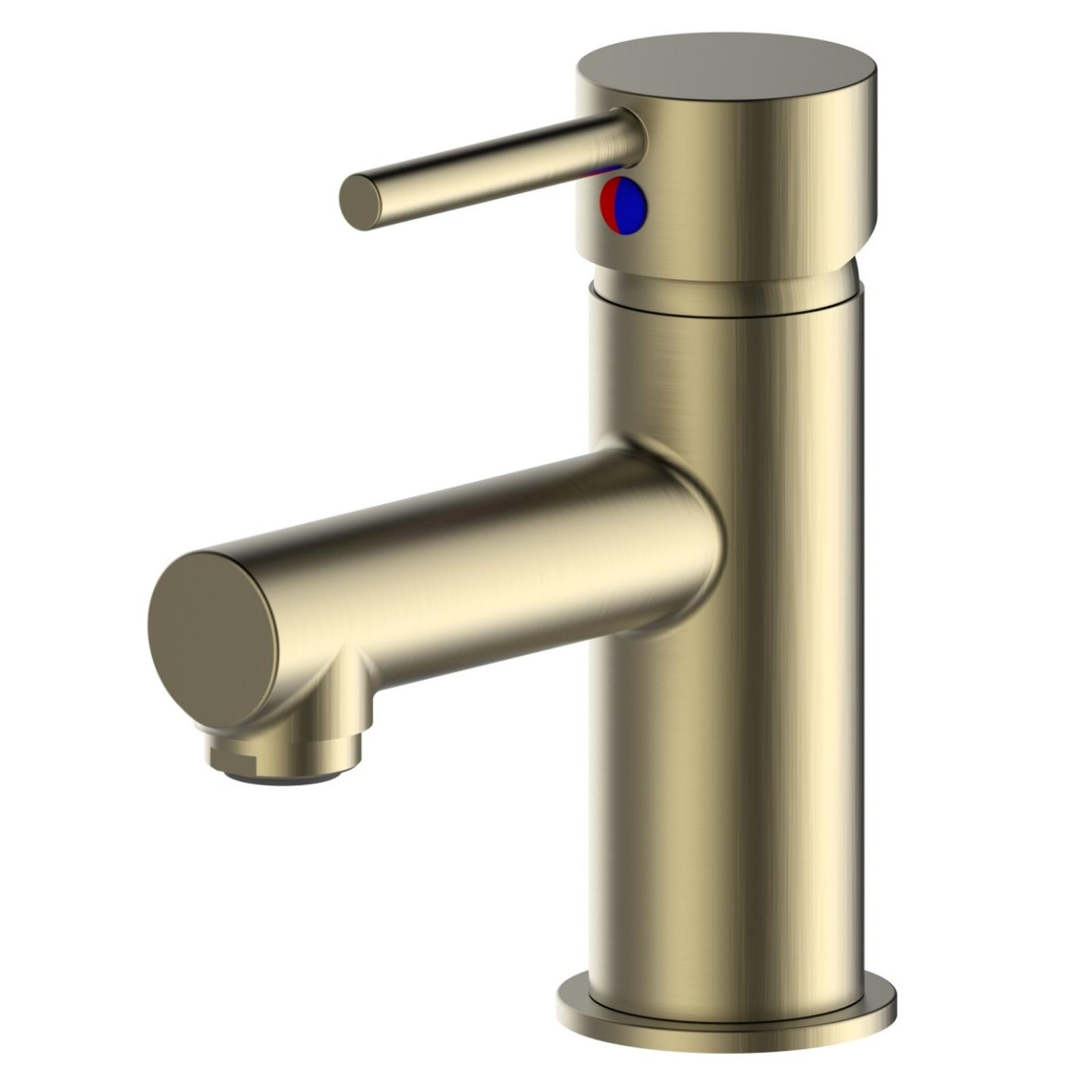 Baterie baie pentru lavoar, Kadda Idol MA3053AT, montaj stativ, monocomanda, finisaj bronz