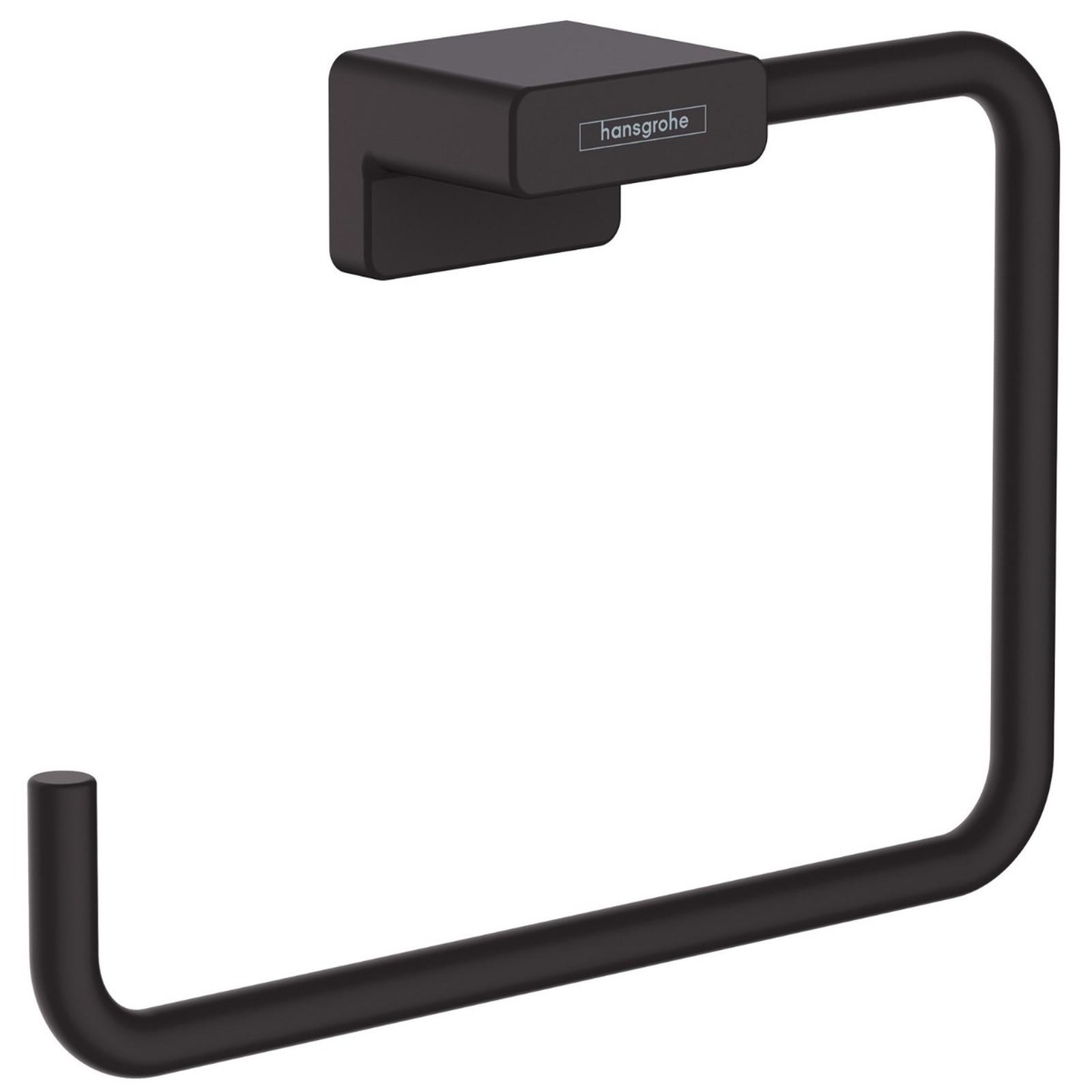Suport prosop baie Hansgrohe AddStoris 41754670, tip inel, 18.9 x 12 x 4 cm