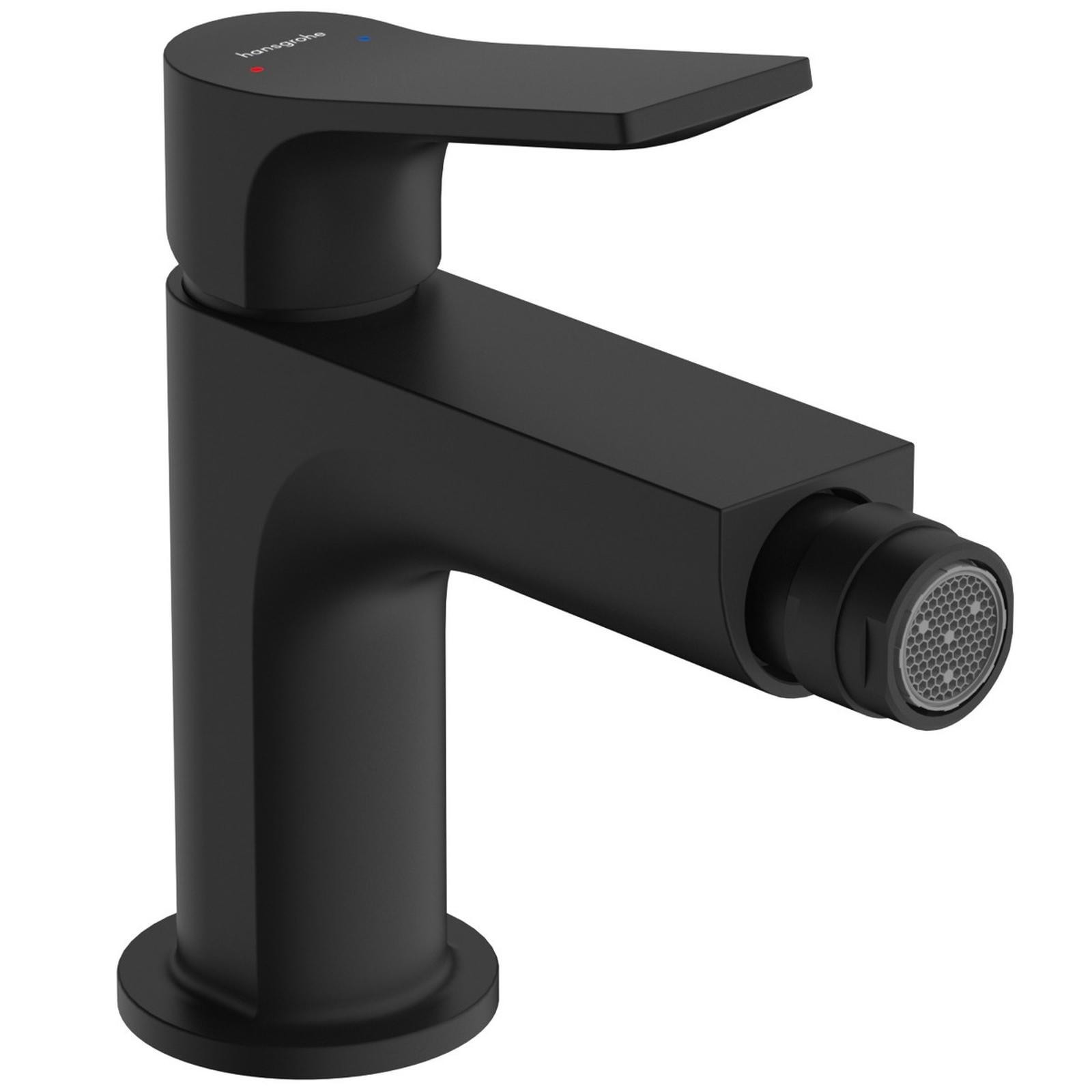Baterie Hansgrohe Zebris 72579670, monocomanda, finisaj negru mat, ventil inclus