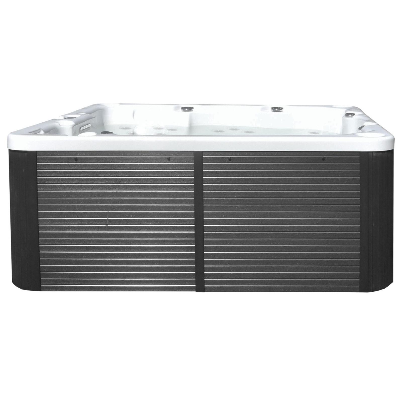 Jacuzzi West Fantasy 6 persoane, alb + gri, cromoterapie, 221 x 221 x 94 cm