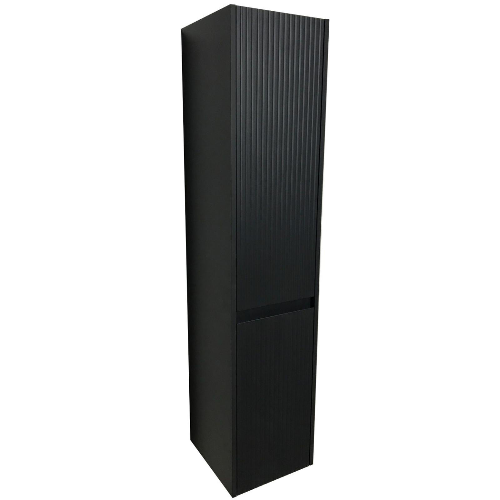 Dulap baie suspendat, Martplast Barcelo, 2 usi, gri antracit, 38 x 170 x 34 cm