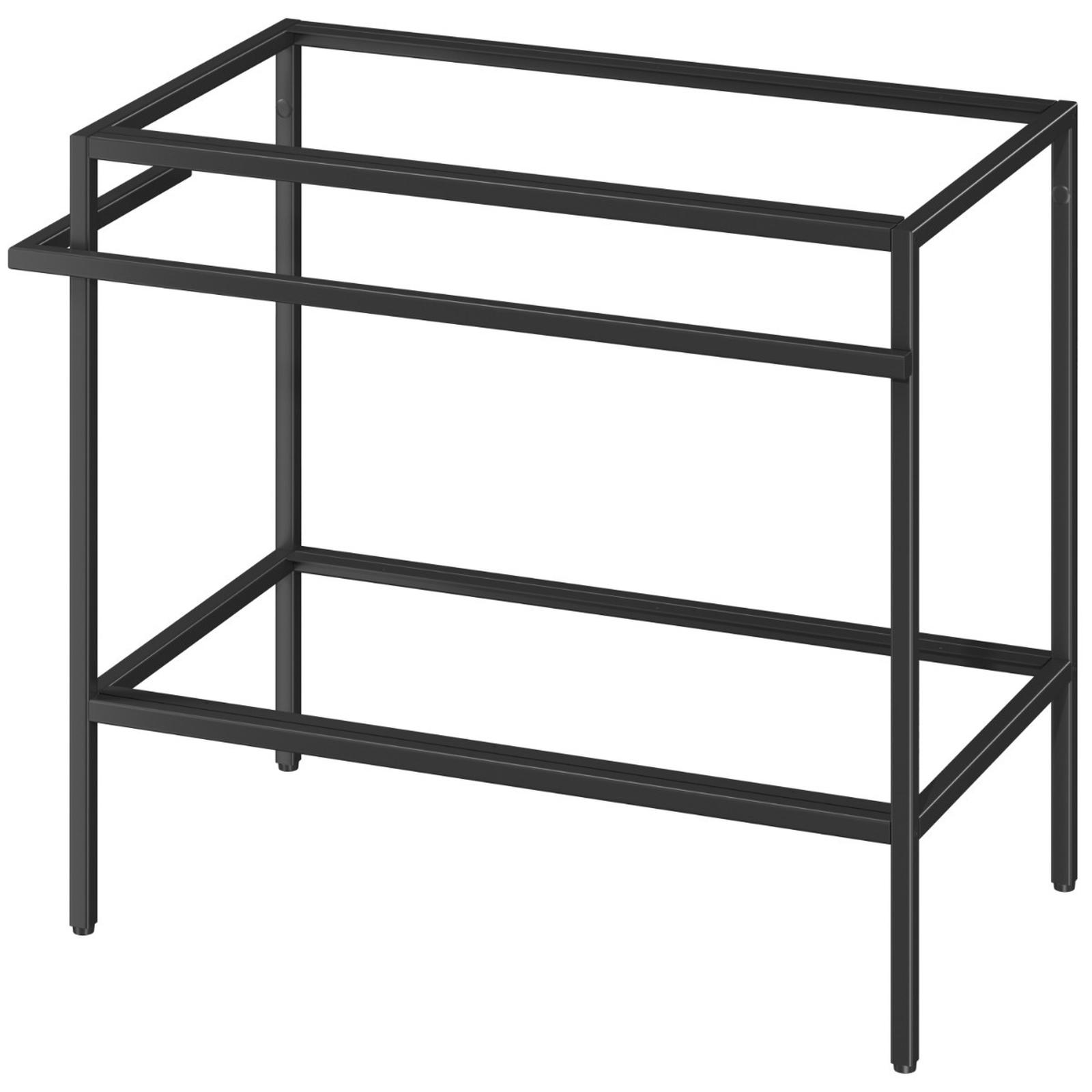 Consola pentru blat, Cersanit Garda DSM S1001-054, metal, negru, 84.5 x 46.7 x 71 cm