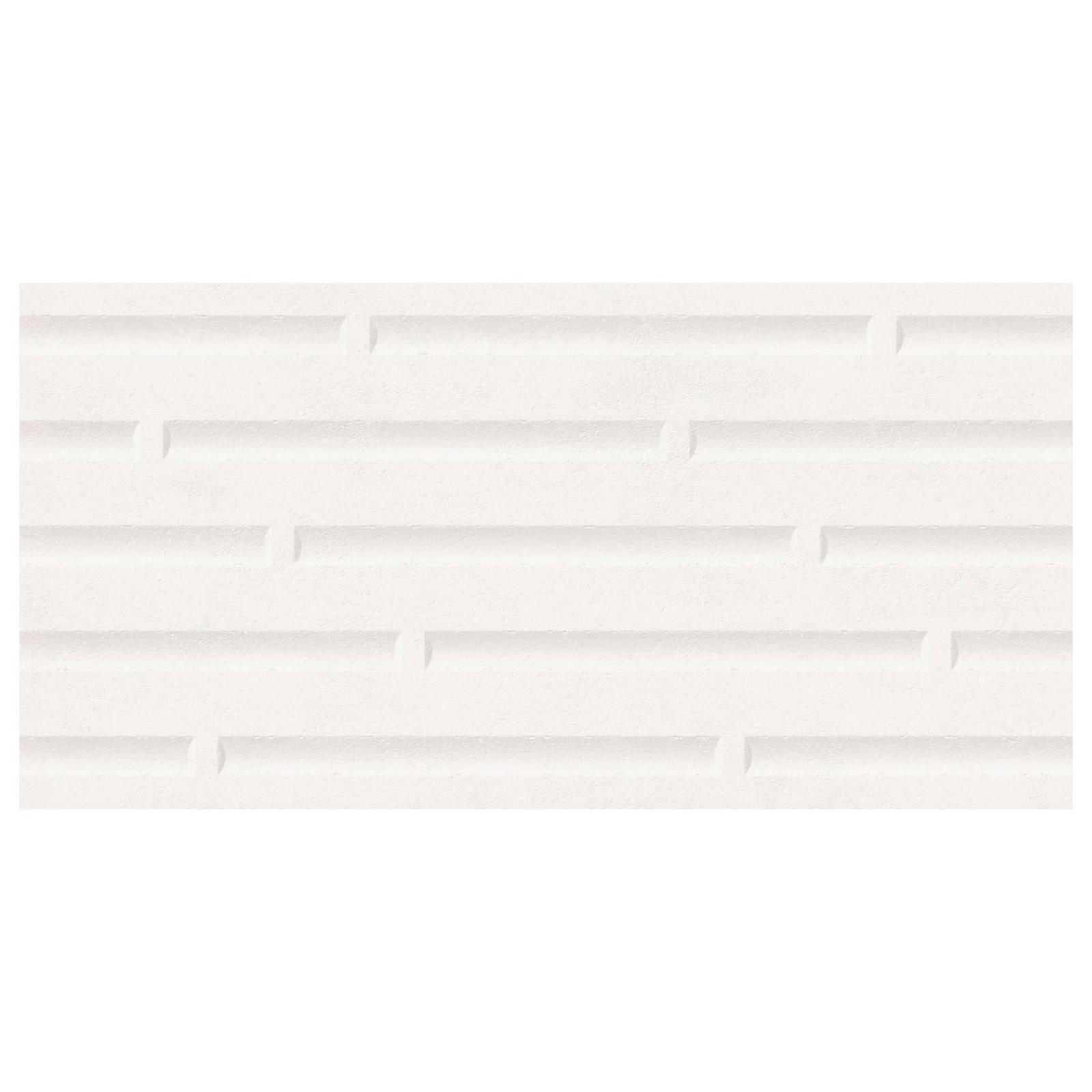 Faianta baie / bucatarie Sunset Decline, 29.8 x 59.8 cm, mata, rectificata, alb