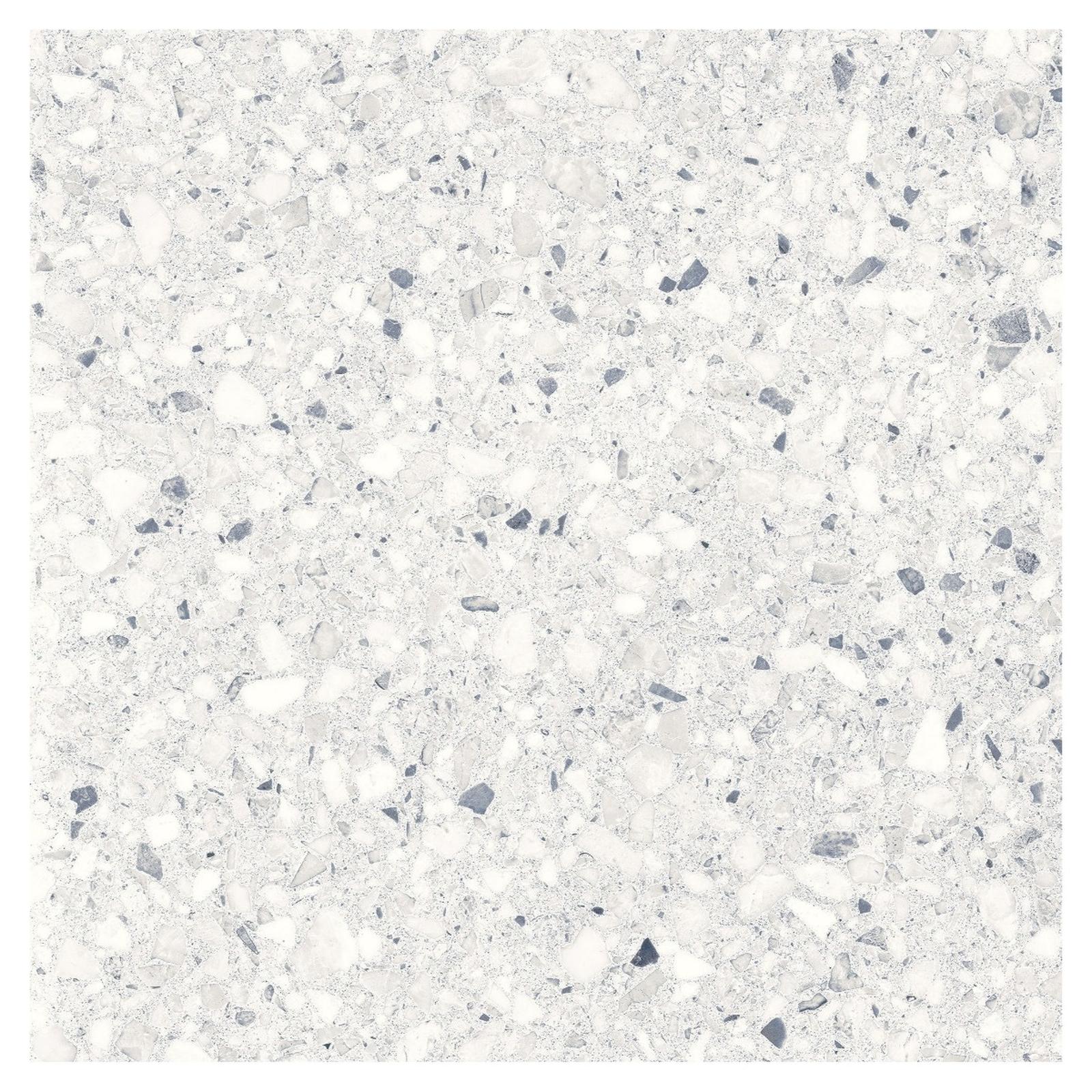 Gresie Terazzo, 60 x 60 cm, gri, mata, imitatie piatra