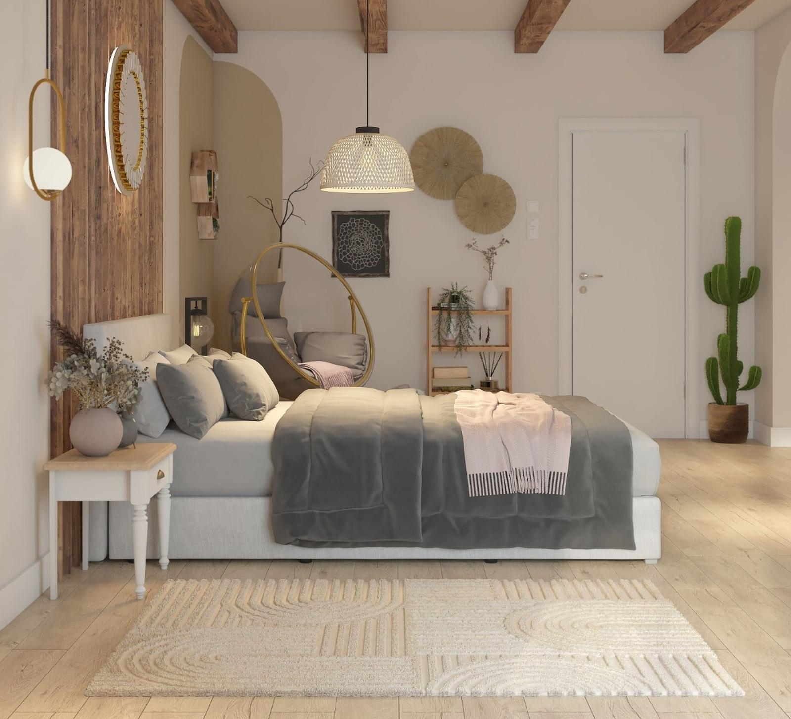 Covor living / dormitor Flair Rugs Solace, 120 x 170 cm, 3D, lana, crem, dreptunghiular
