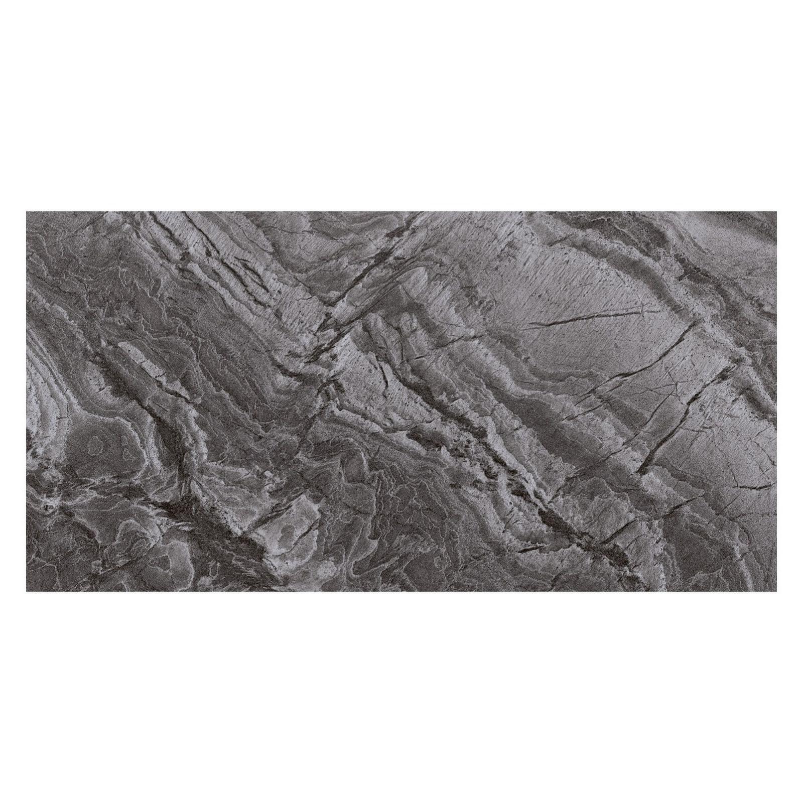 Gresie Toronto Black 60 x 120 cm, gri, semilucioasa, rectificata, aspect piatra Gresie Toronto Black 60 x 120 cm, gri, semilucioasa, rectificata, aspect piatra