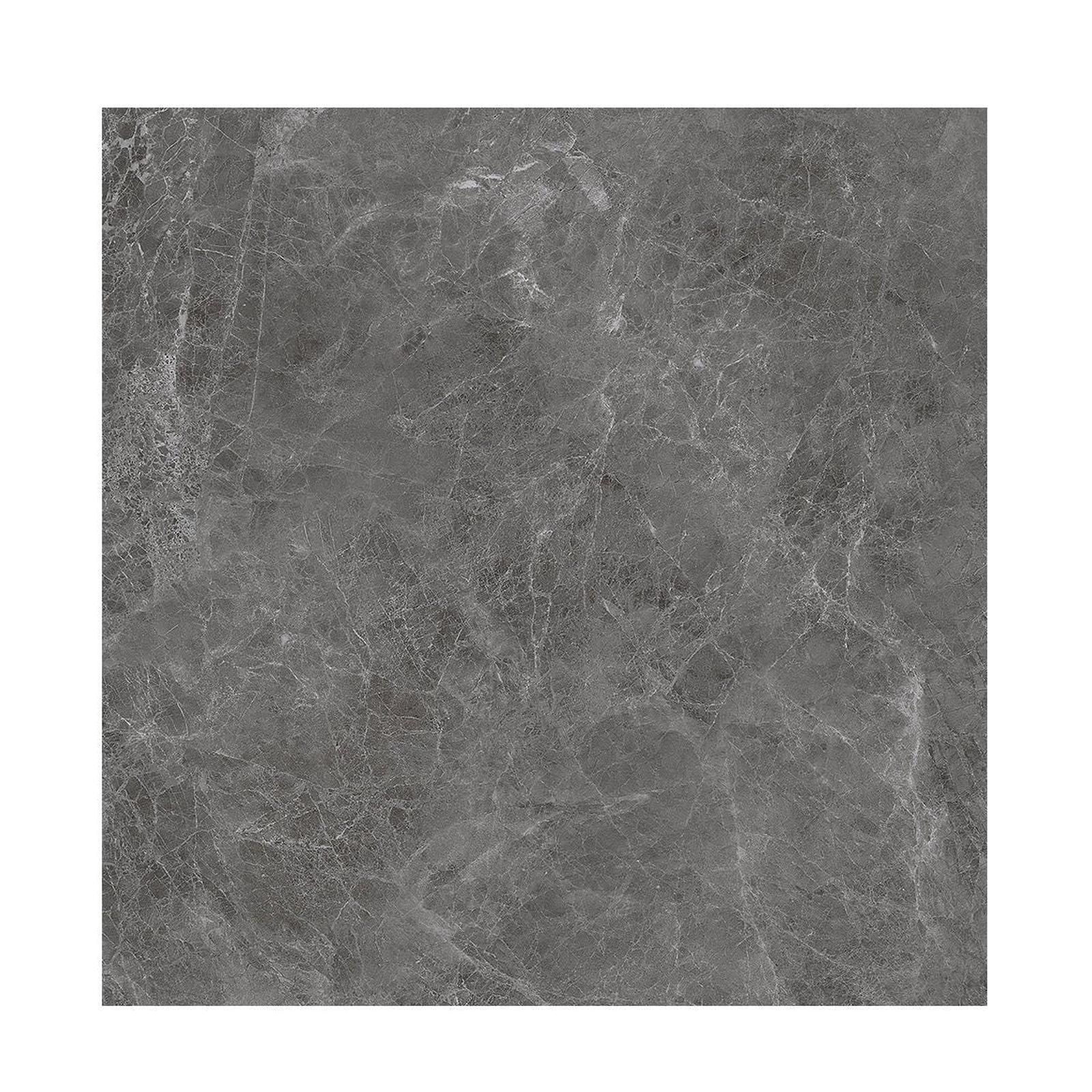 Gresie Runa Nero 60 x 60 cm, negru, mata, rectificata, aspect ciment