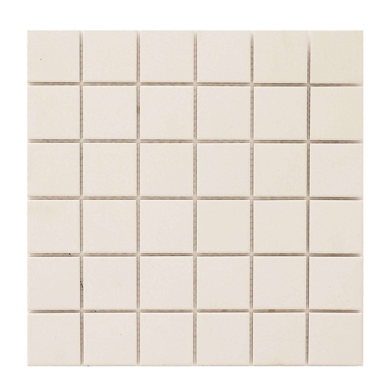 Mozaic Dover White 30.6 x 30.6 cm, alb, mat
