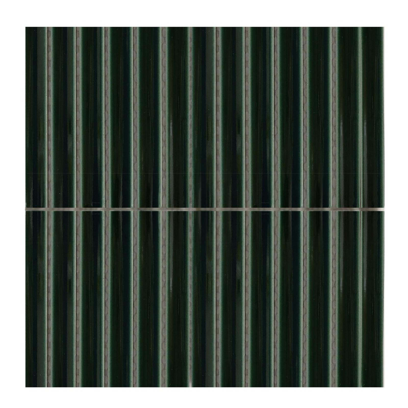 Mozaic Piano Green, 29.6 x 29.9 cm, verde, lucios