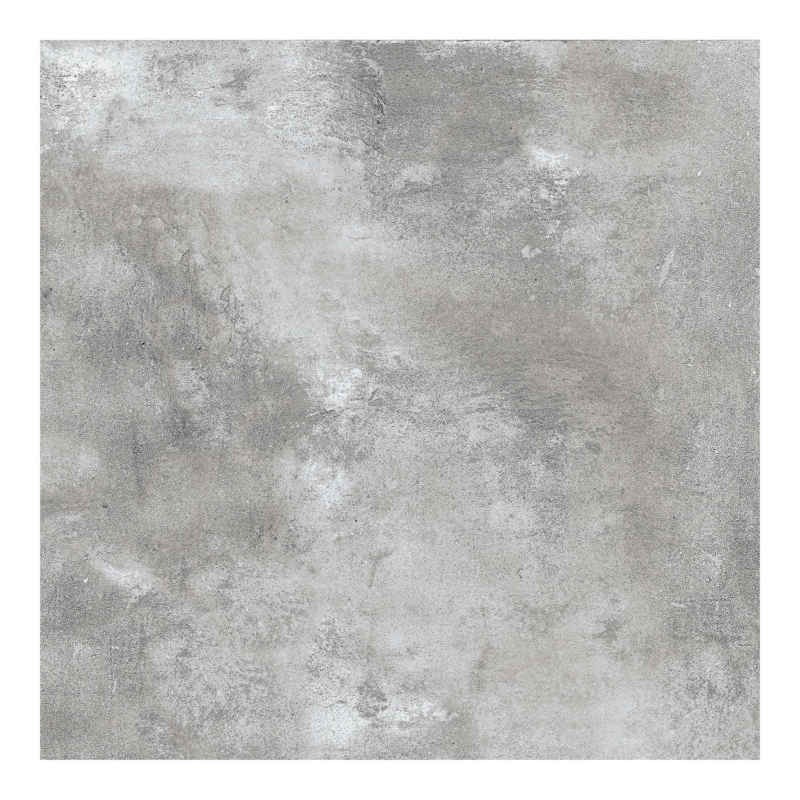 Gresie portelanata Lugano Gris, 80 x 80 cm, gri, lucioasa, rectificata, aspect marmura