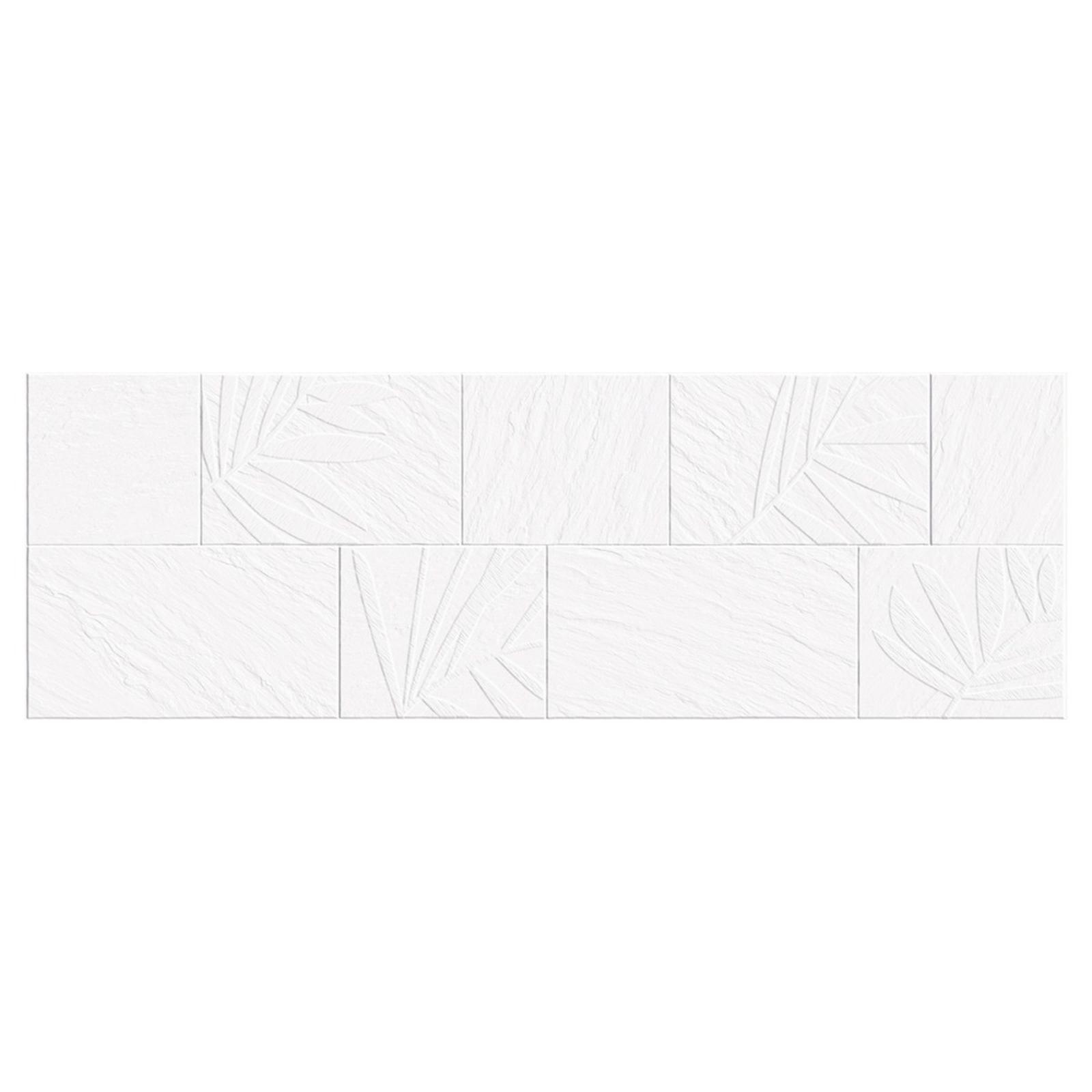 Faianta baie / bucatarie Leira Art Blanco, 29.8 x 89.8 cm, mata, alb