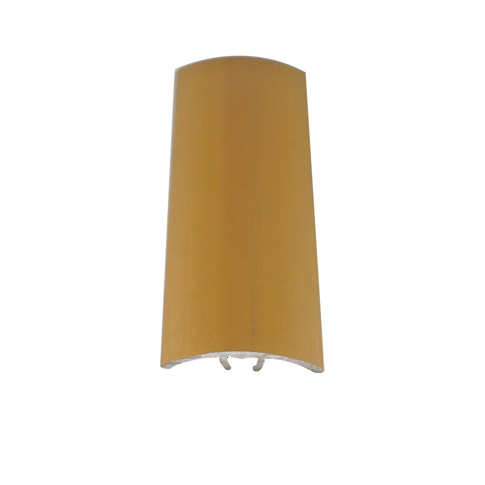 Profil aluminiu de trecere, 3103, diferenta de nivel, Davo Pro auriu, 30 mm, 2.7 m