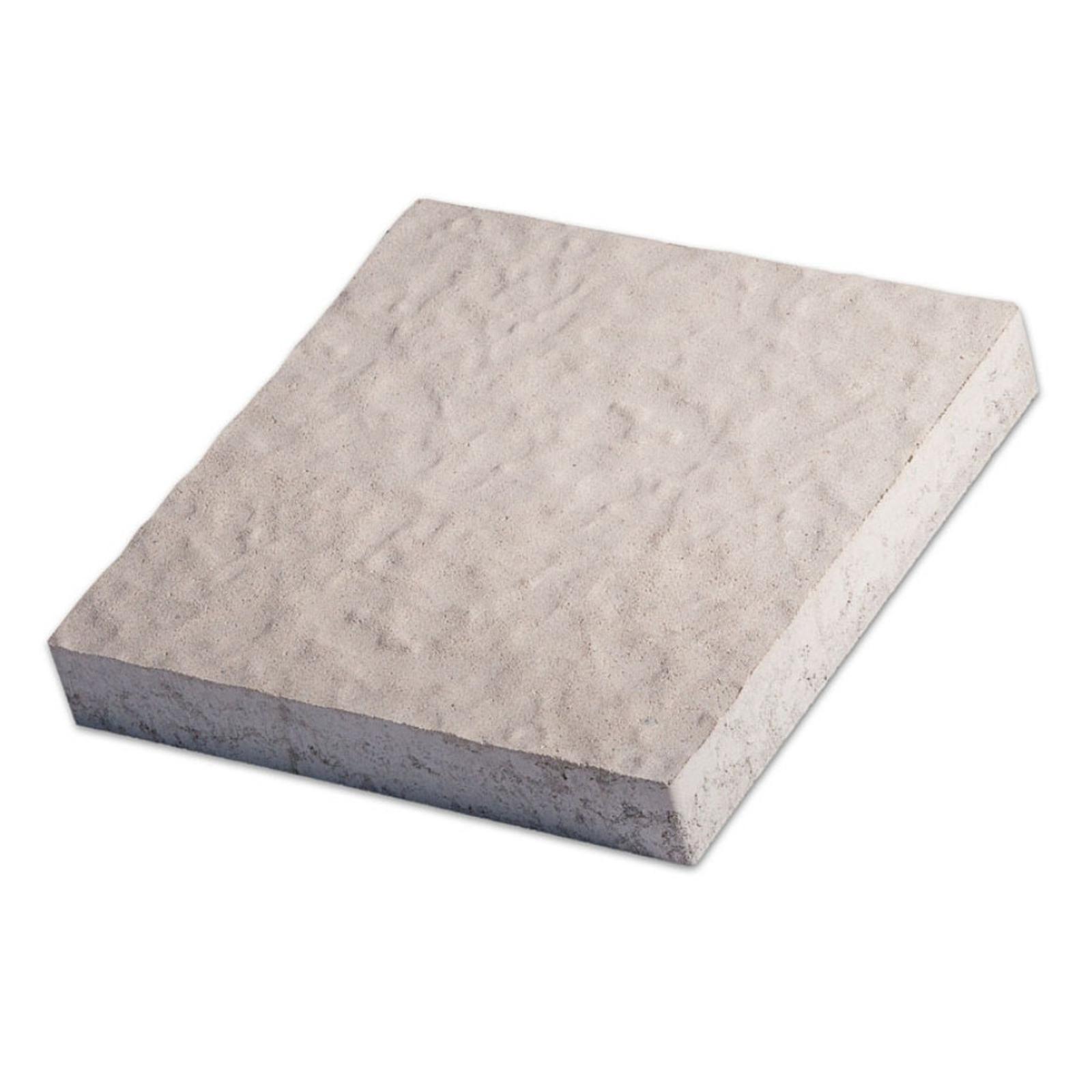 Dala beton rezidentiala Elis Pavaje, Rustic P4, patrata, alb-crem, 400 x 400 x 60 mm