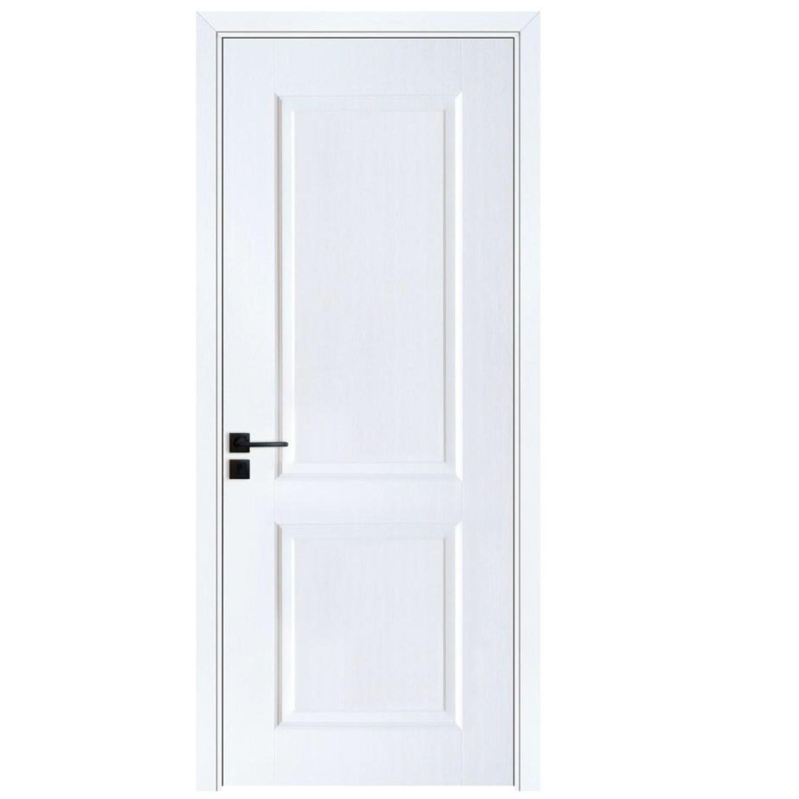 Usa de interior din lemn, BestImp B06-88-V, alb, 88 x 203 cm