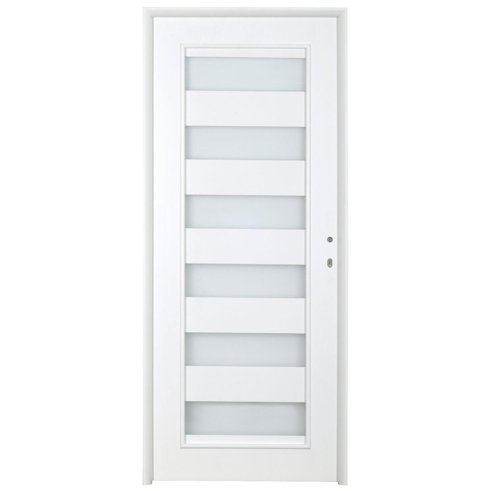 Usa interior celulara R80 Alexandra, stanga, Gol, alb 2, 202 x 76 x 4 cm