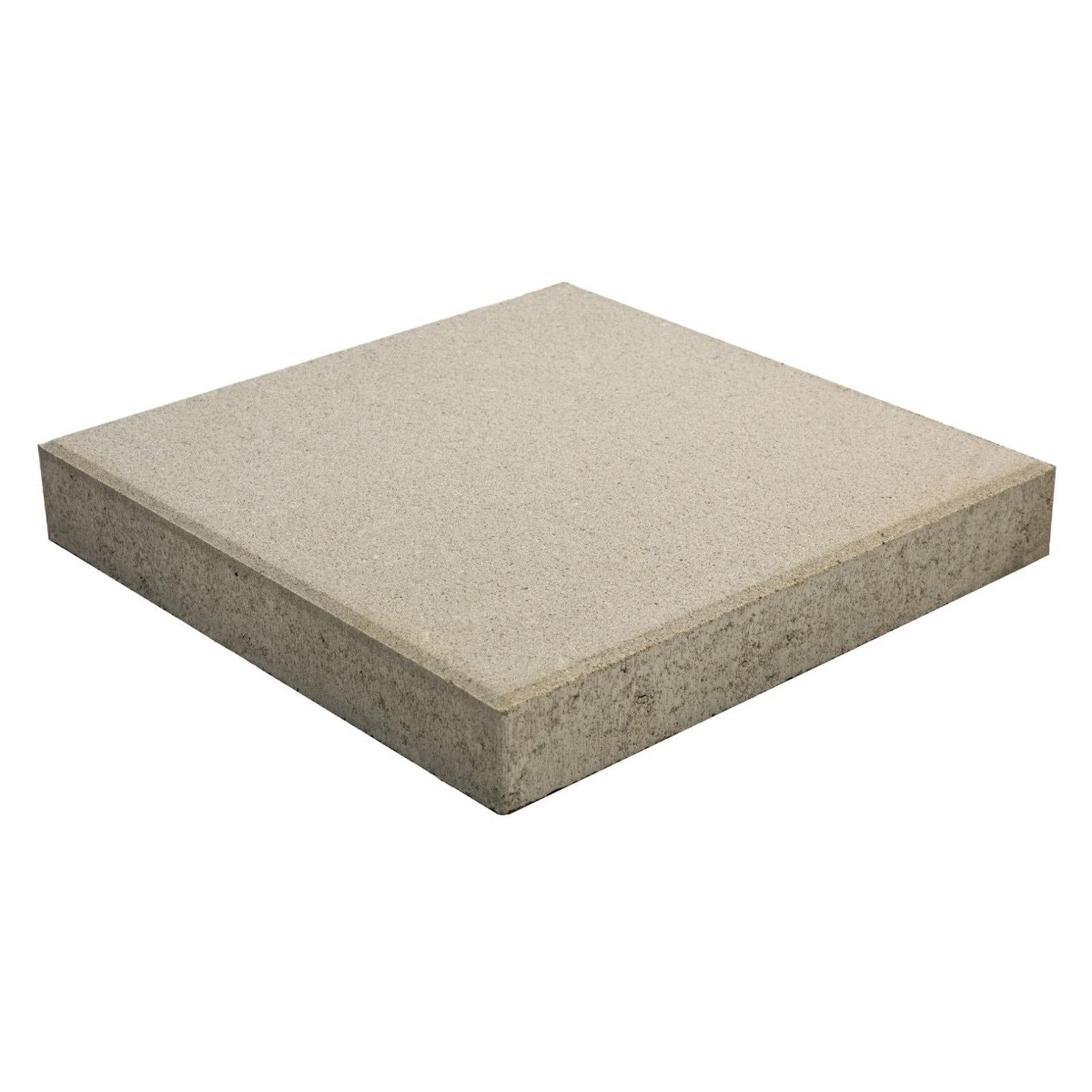 Dala beton rezidentiala Semmelrock, Rettino, patrata, alb-crem, 400 x 400 x 60 mm
